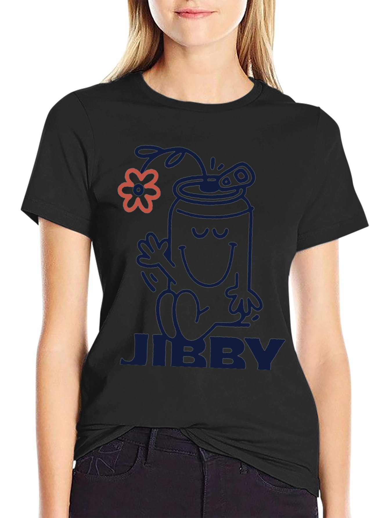 Jibby Graphic T-Shirt - Cool Cartoon Design
