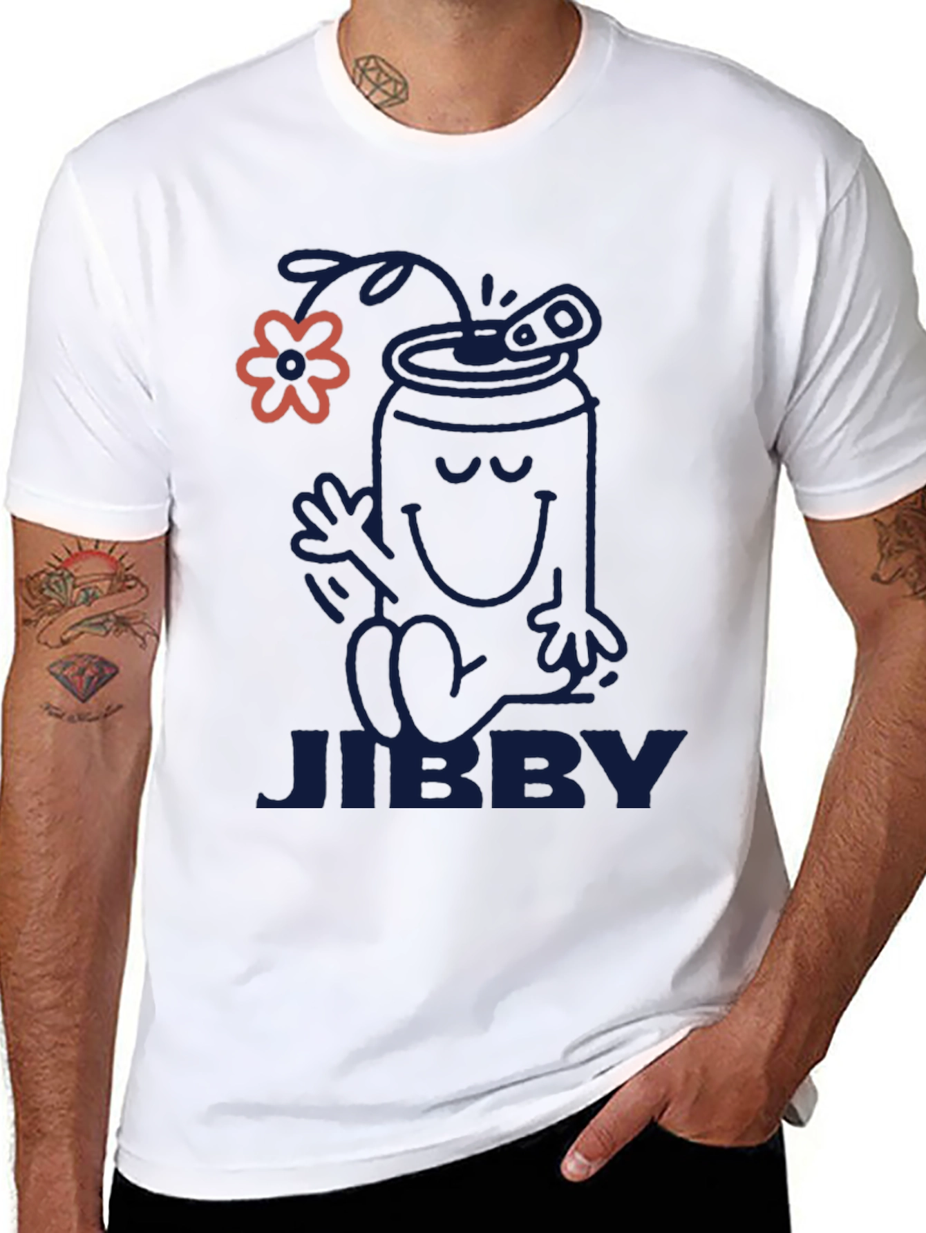 Jibby Graphic T-Shirt - Cool Cartoon Design