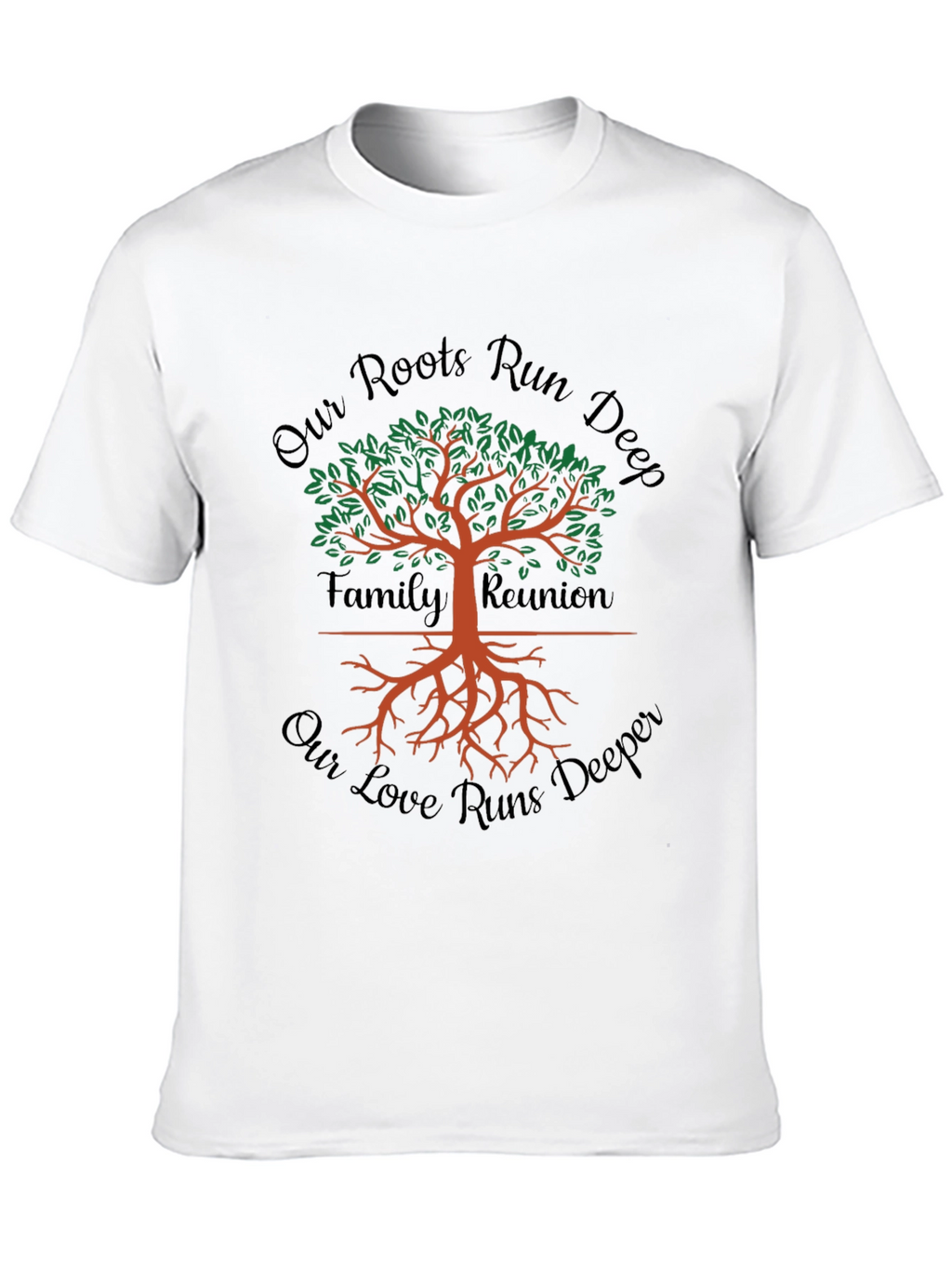 Family Reunion Tree Roots T-Shirt