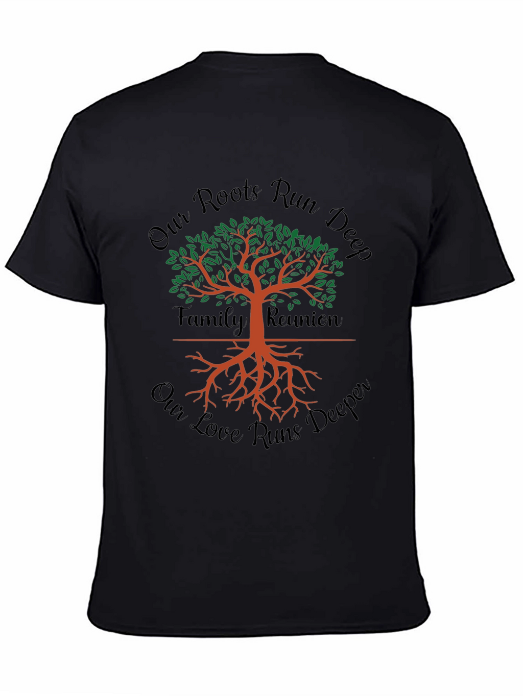 Family Reunion Tree Roots T-Shirt
