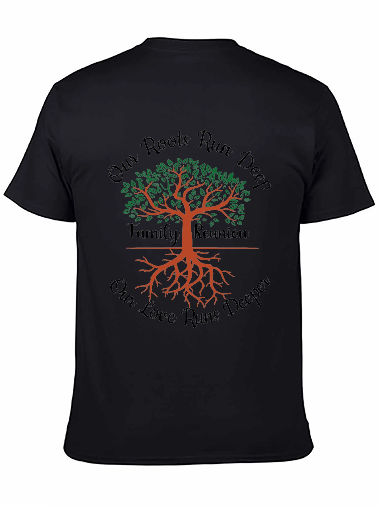 Family Reunion Tree Roots T-Shirt
