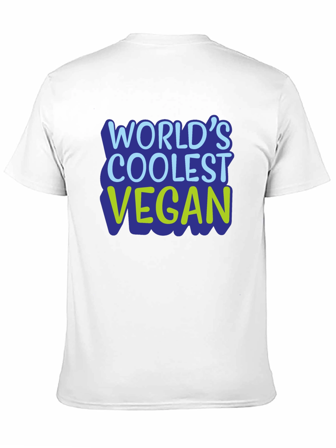Worlds Coolest Vegan T-Shirt - Black