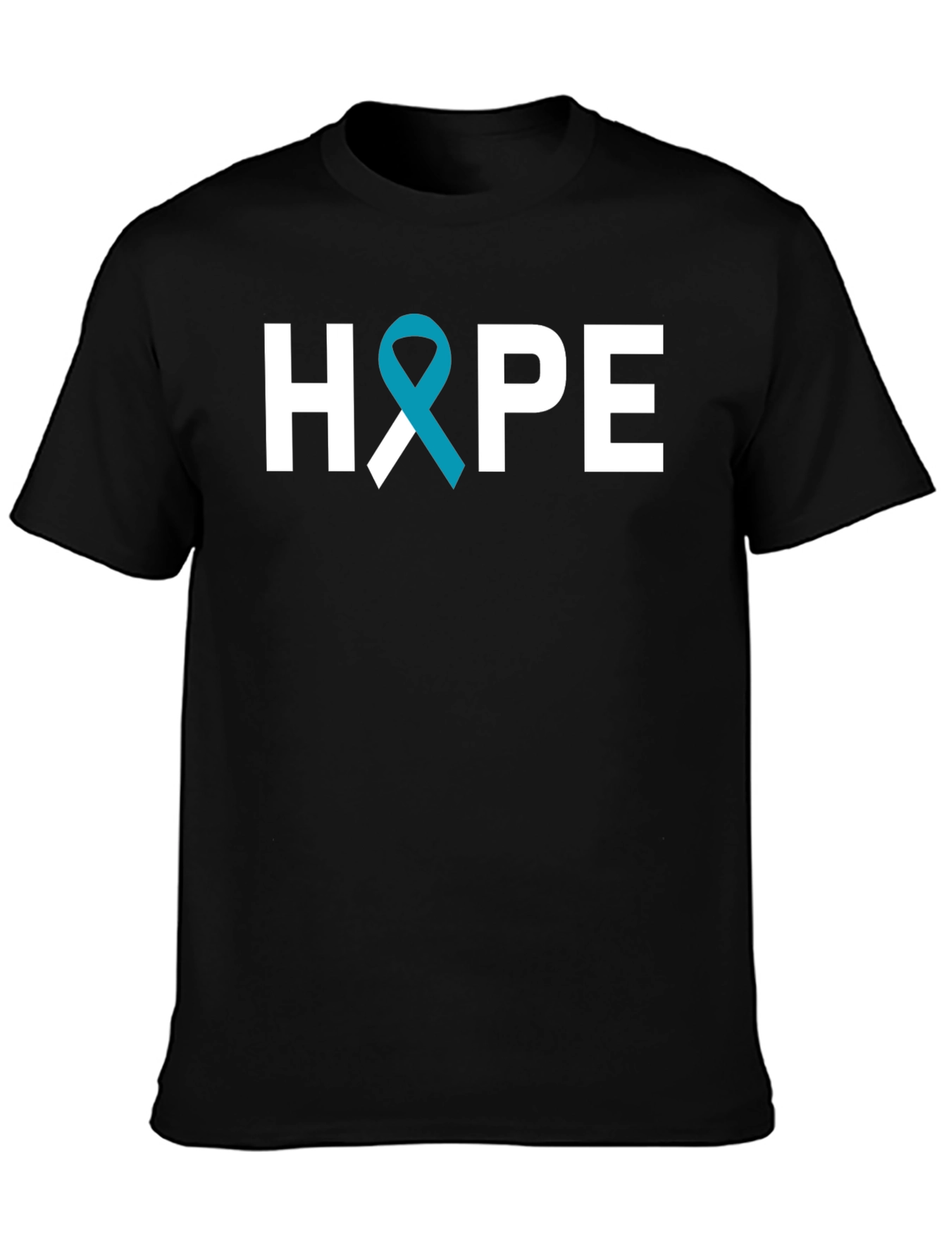 HOPE Awareness T-Shirt Teal Ribbon