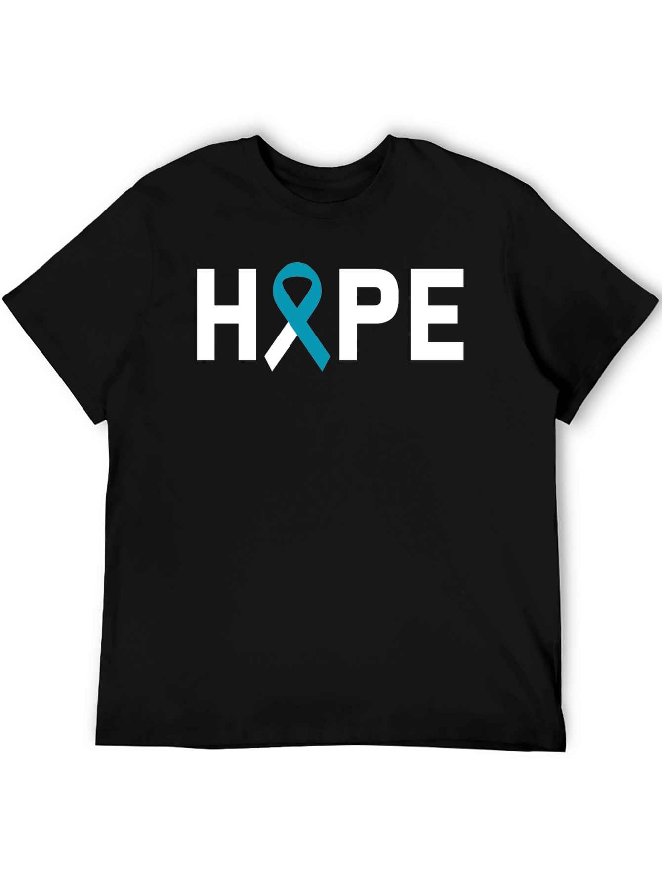 HOPE Awareness T-Shirt Teal Ribbon