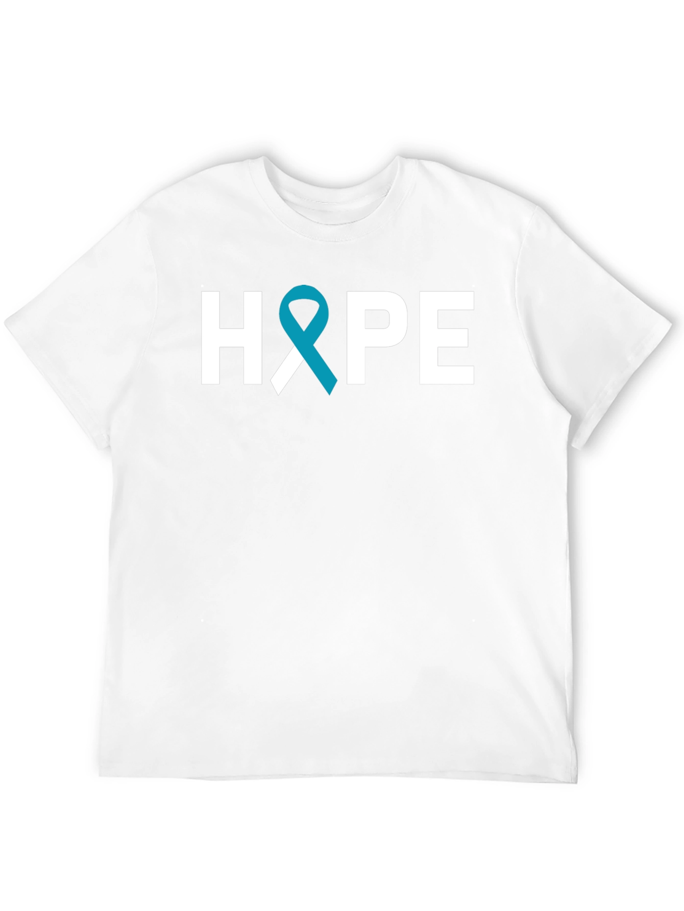 HOPE Awareness T-Shirt Teal Ribbon