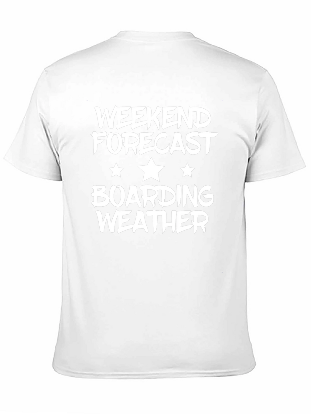 Boarding Weather Forecast Graphic Tee