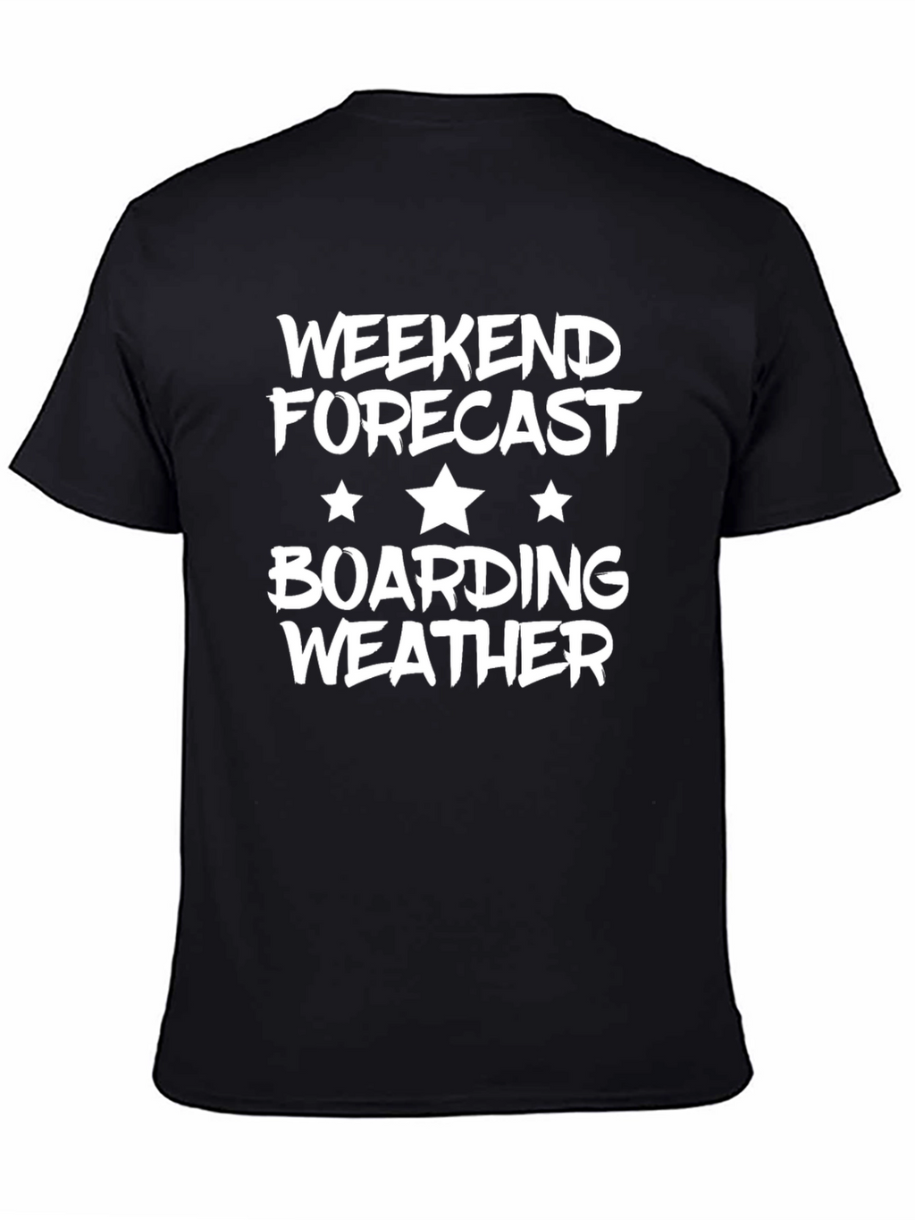 Boarding Weather Forecast Graphic Tee