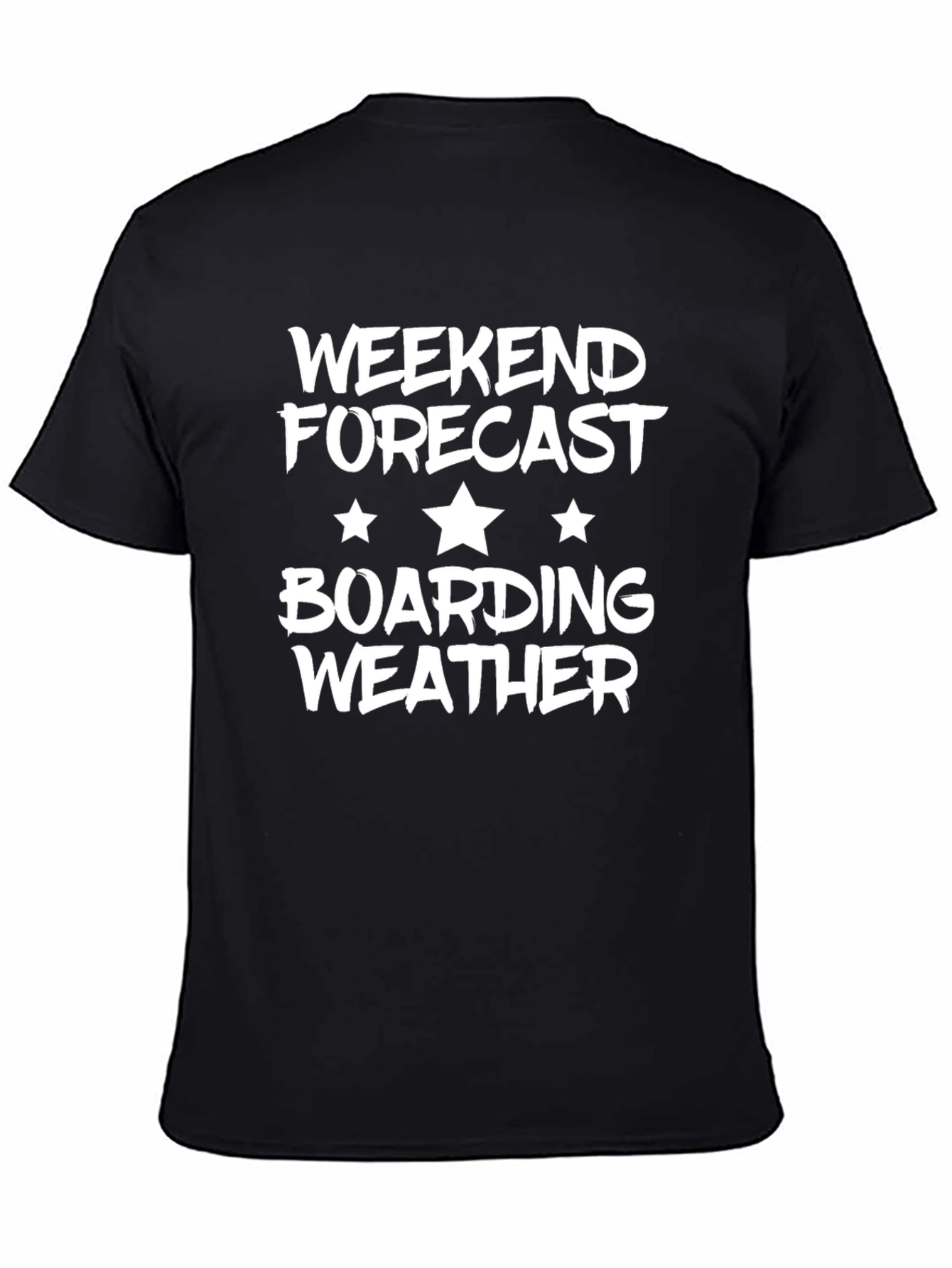 Boarding Weather Forecast Graphic Tee