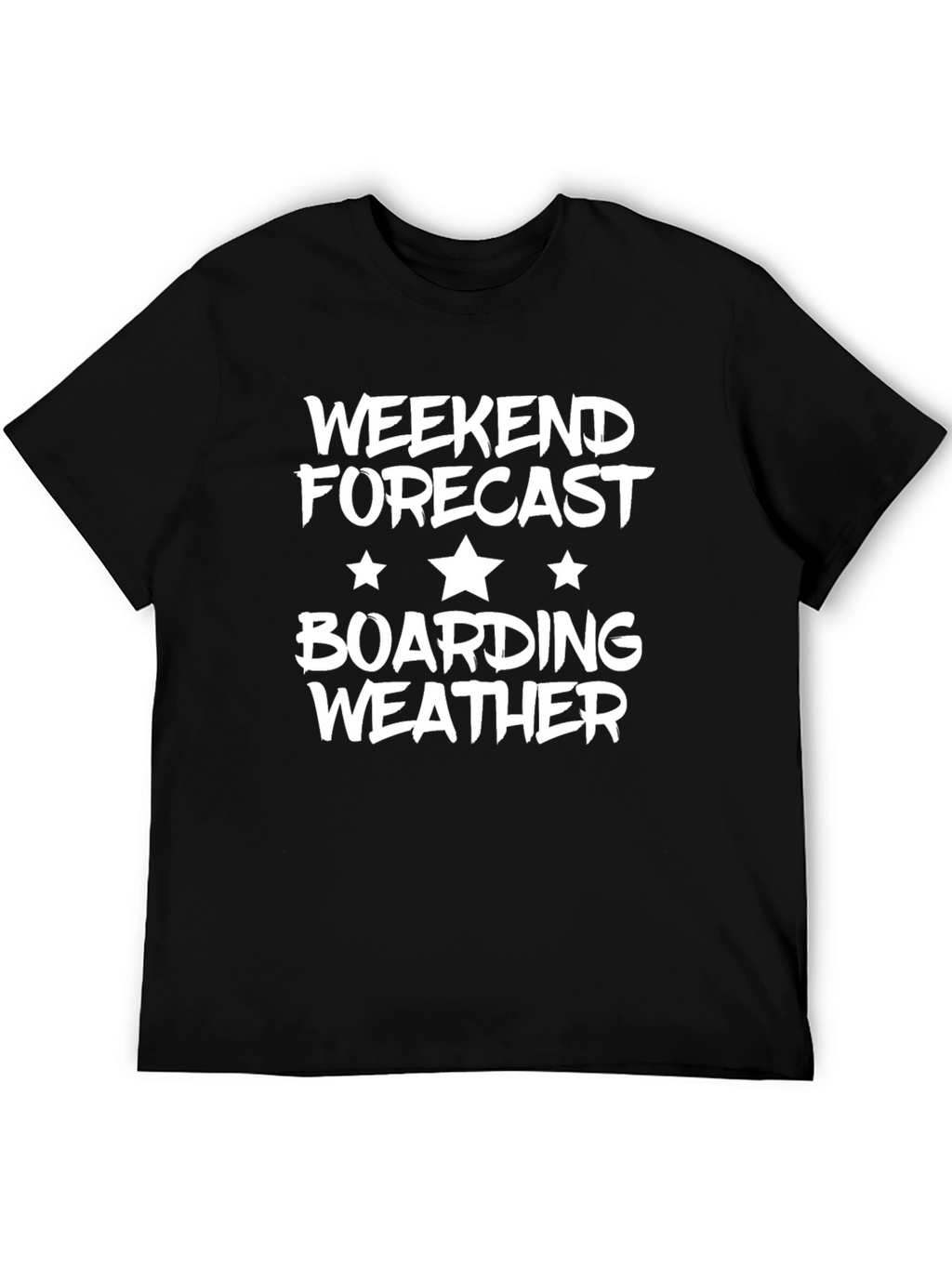Boarding Weather Forecast Graphic Tee