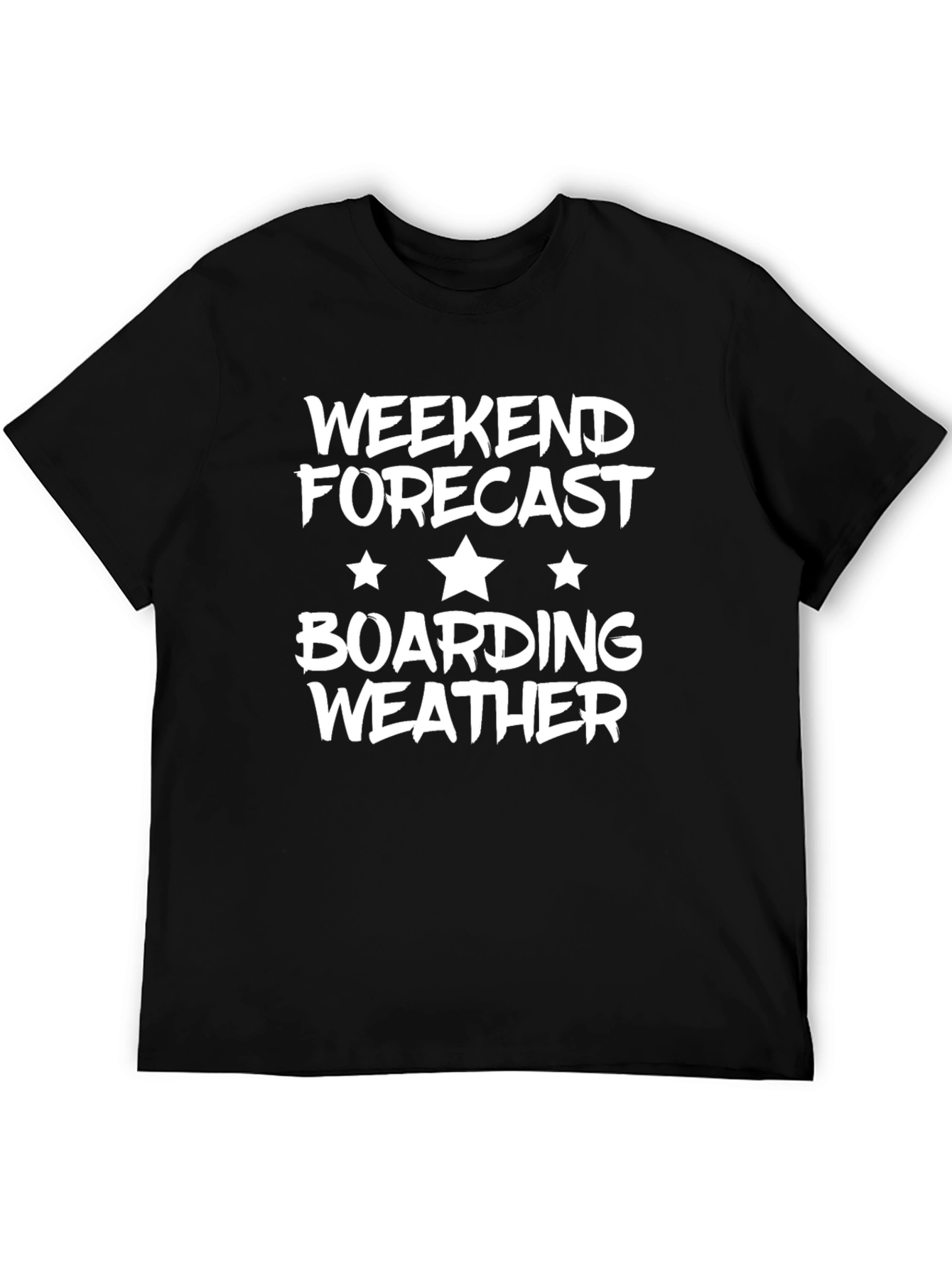 Boarding Weather Forecast Graphic Tee