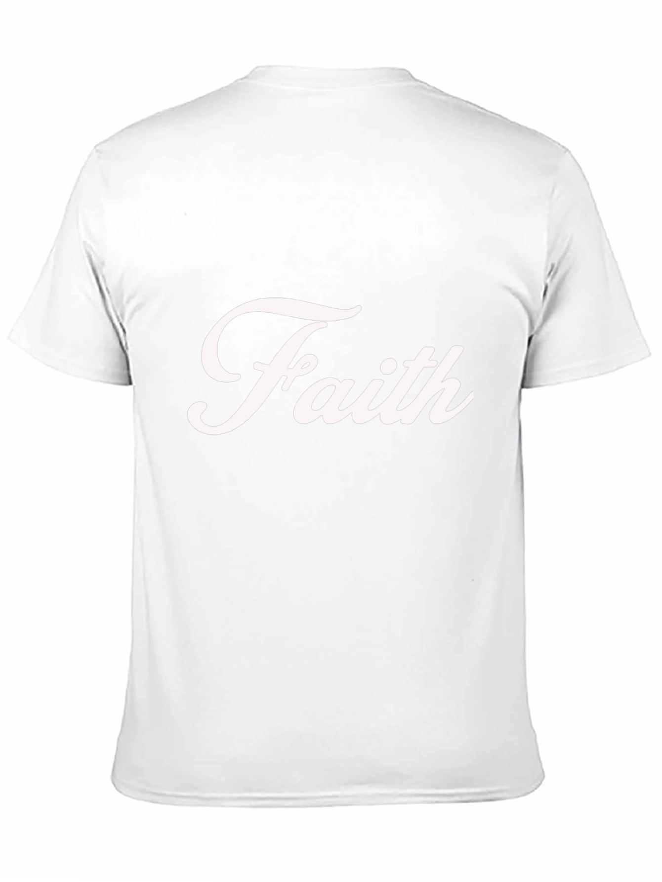 Faith Graphic Tee - Casual Black Cotton T-Shirt