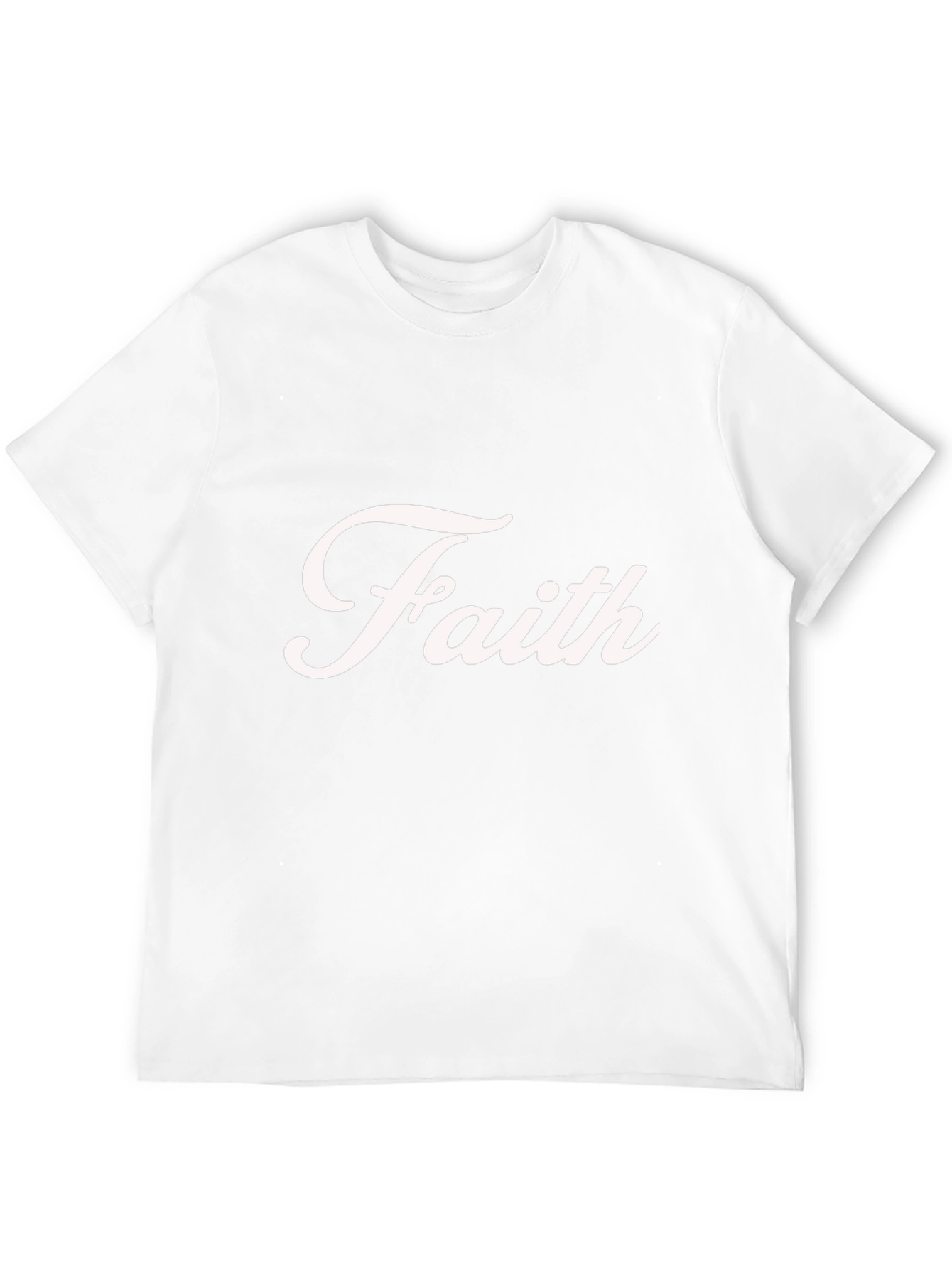 Faith Graphic Tee - Casual Black Cotton T-Shirt