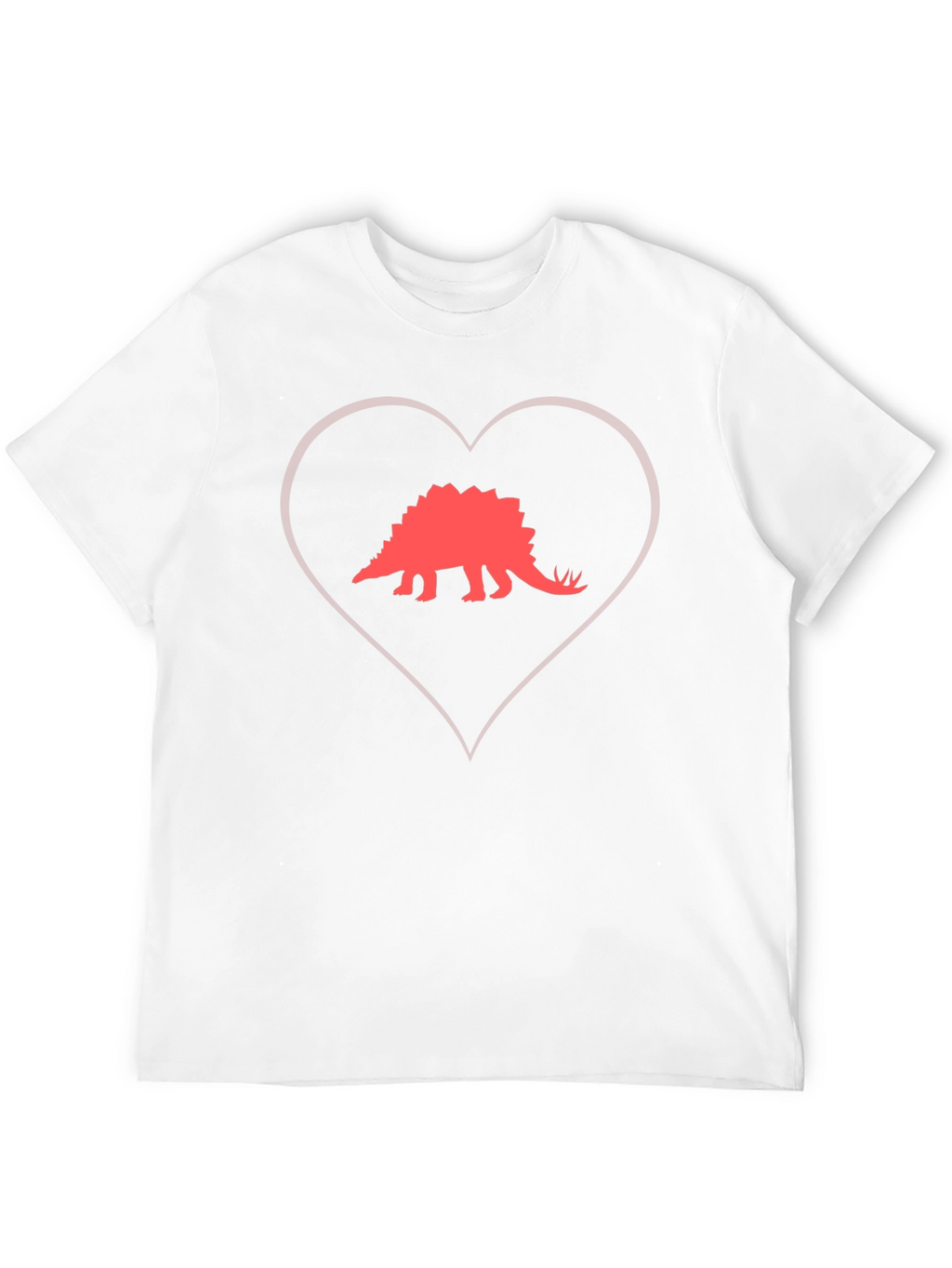 Dinosaur Heart T-Shirt - Graphic Tee