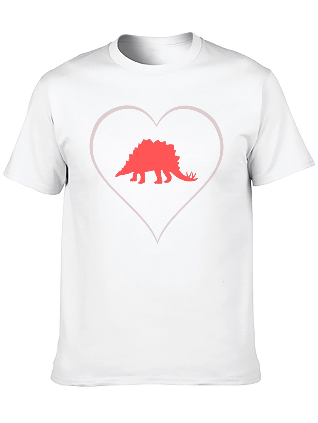 Dinosaur Heart T-Shirt - Graphic Tee