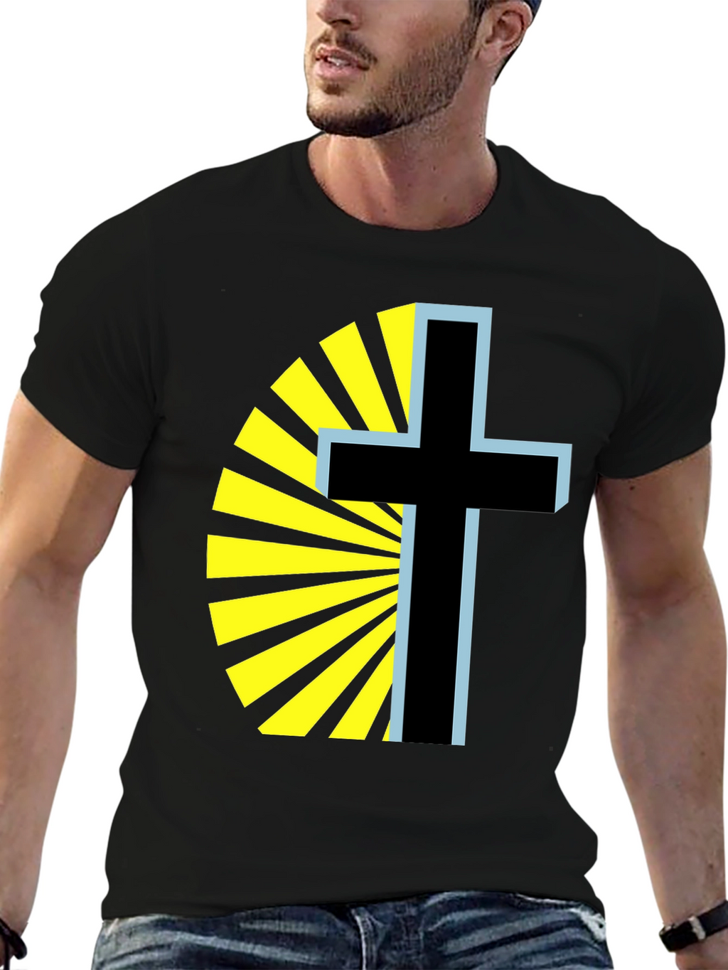 Faith & Light T-Shirt - Christian Graphic Tee