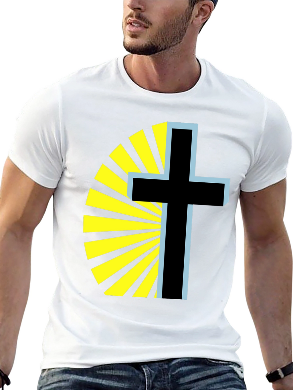 Faith & Light T-Shirt - Christian Graphic Tee