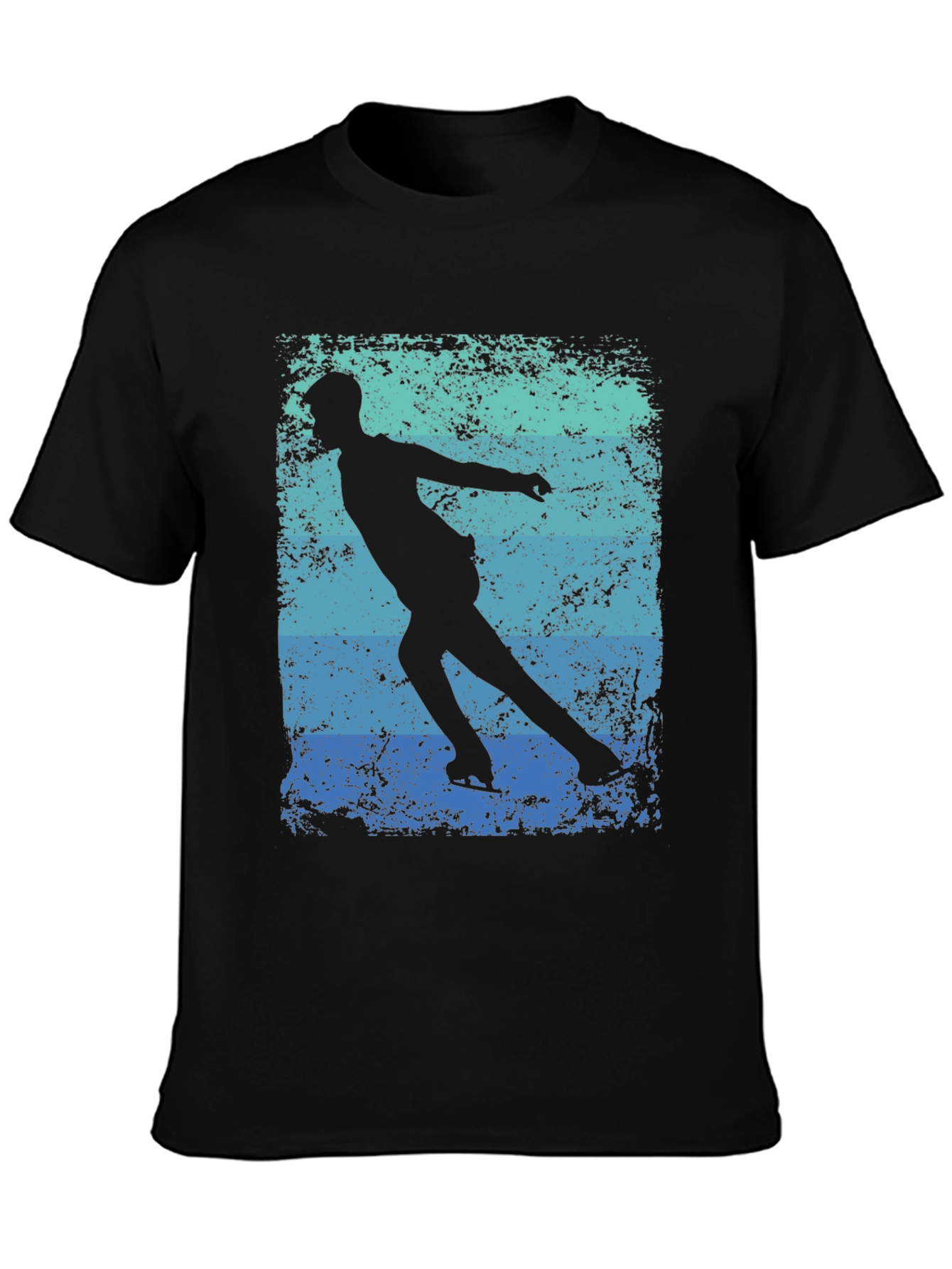Figure Skating T-Shirt - Retro Style