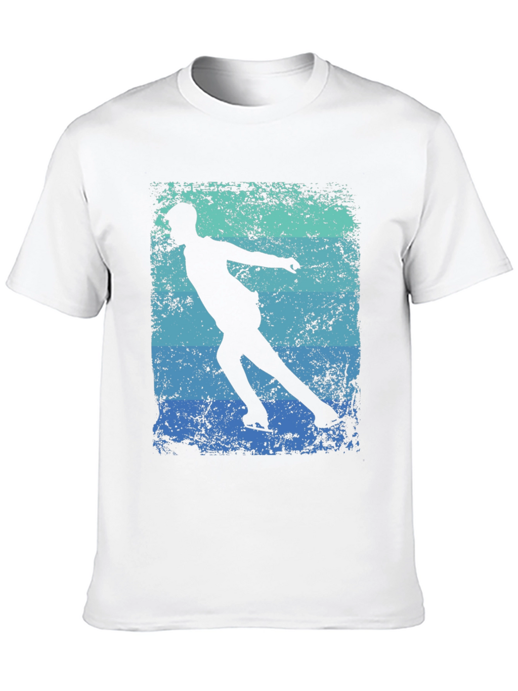 Figure Skating T-Shirt - Retro Style
