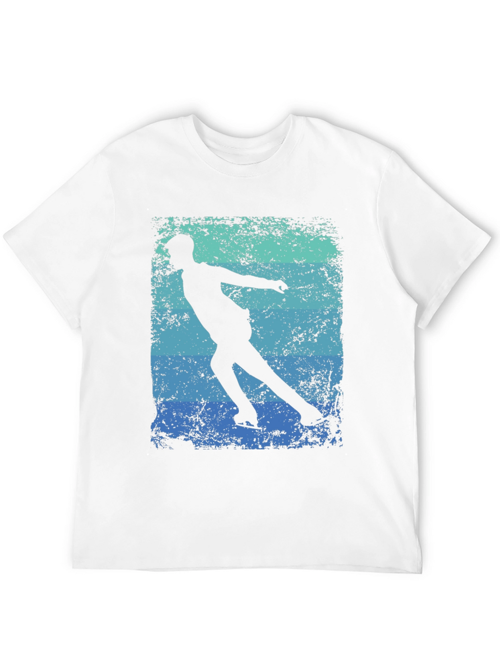 Figure Skating T-Shirt - Retro Style