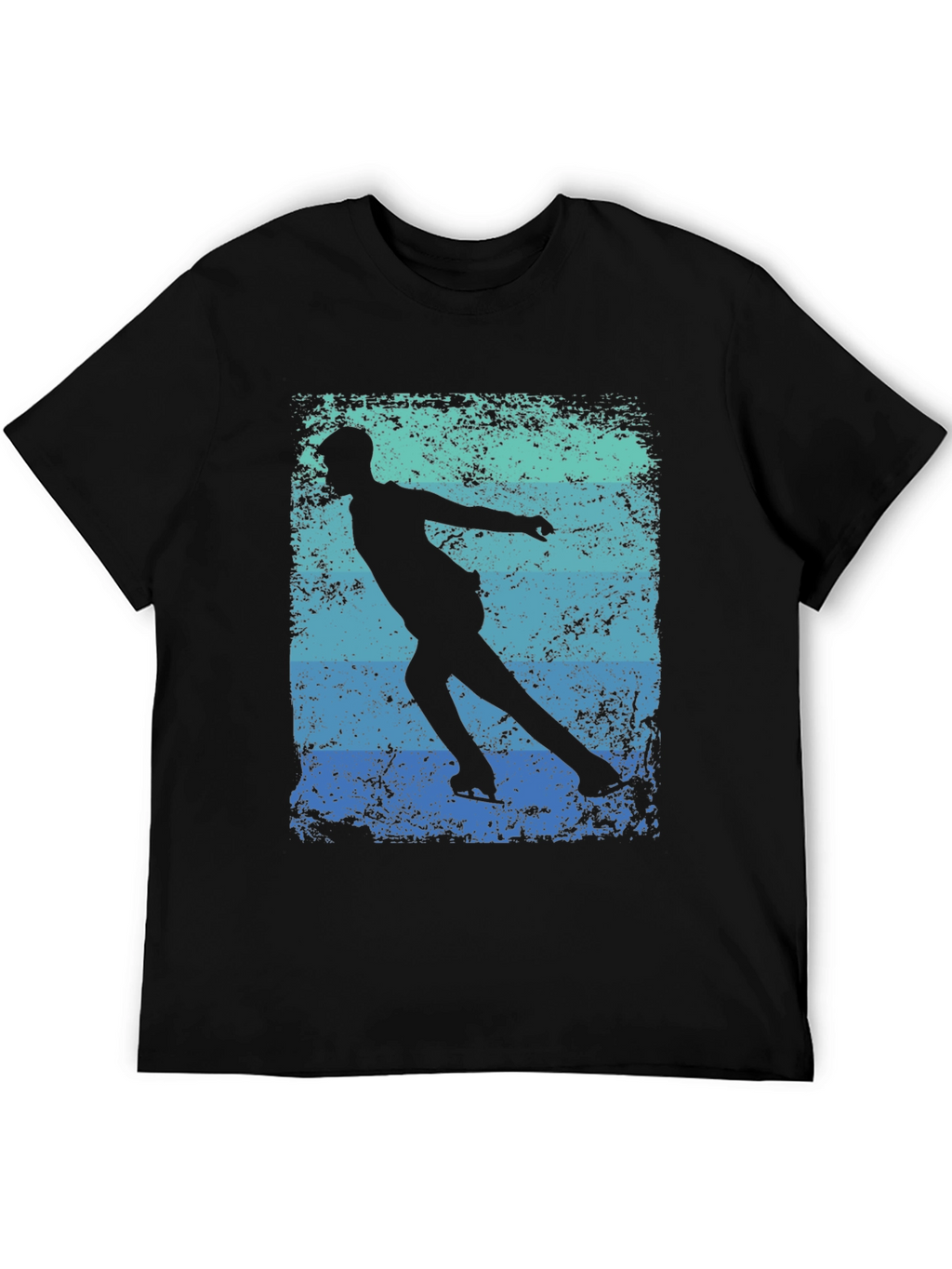 Figure Skating T-Shirt - Retro Style