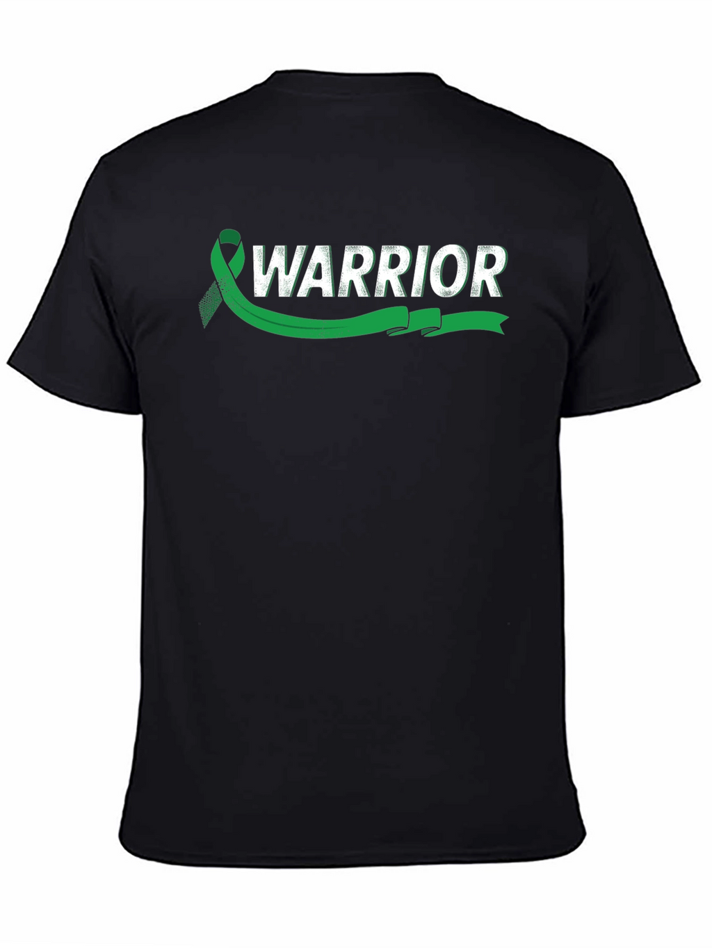 Warrior Ribbon Awareness T-Shirt - Black