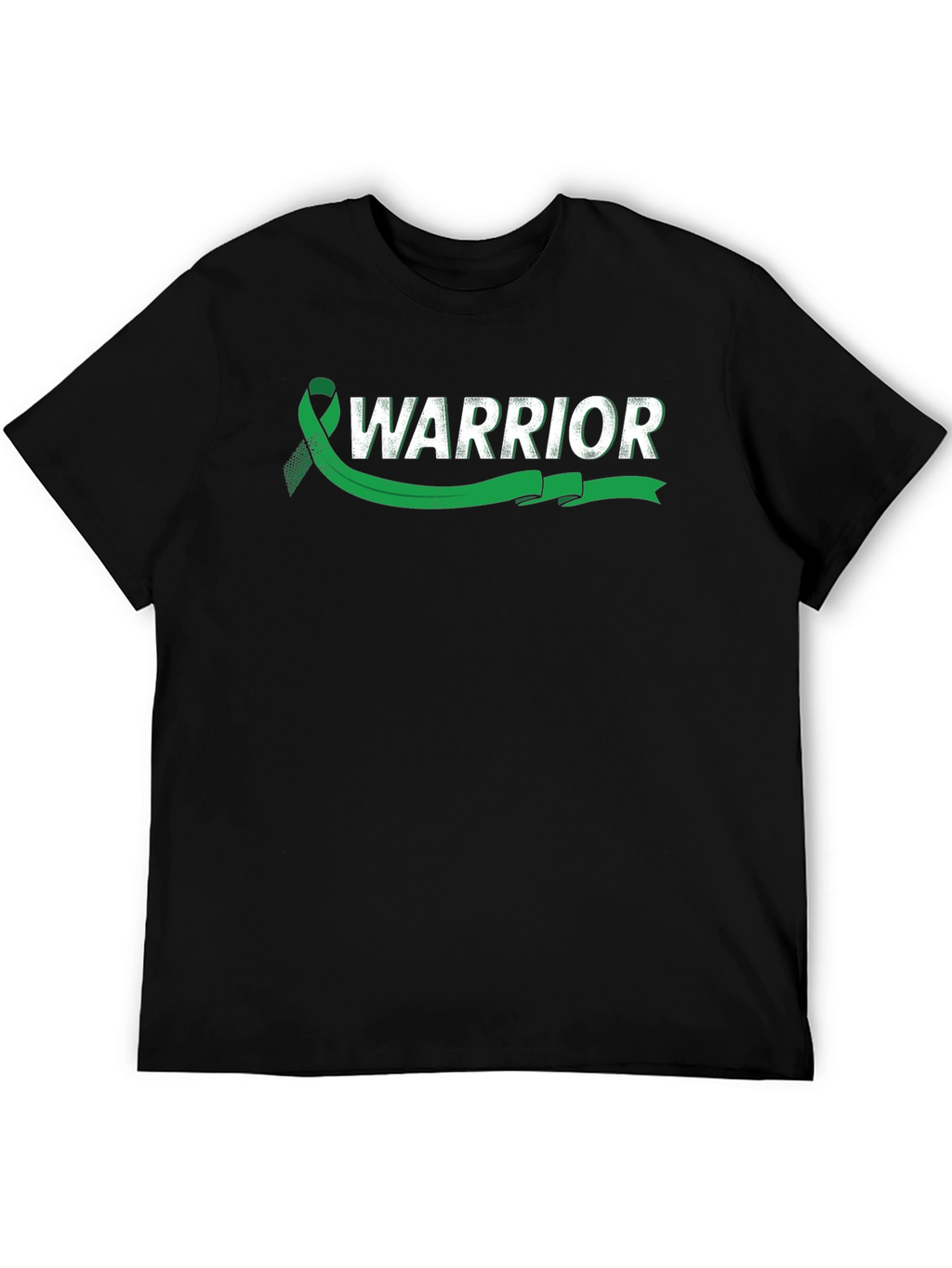 Warrior Ribbon Awareness T-Shirt - Black