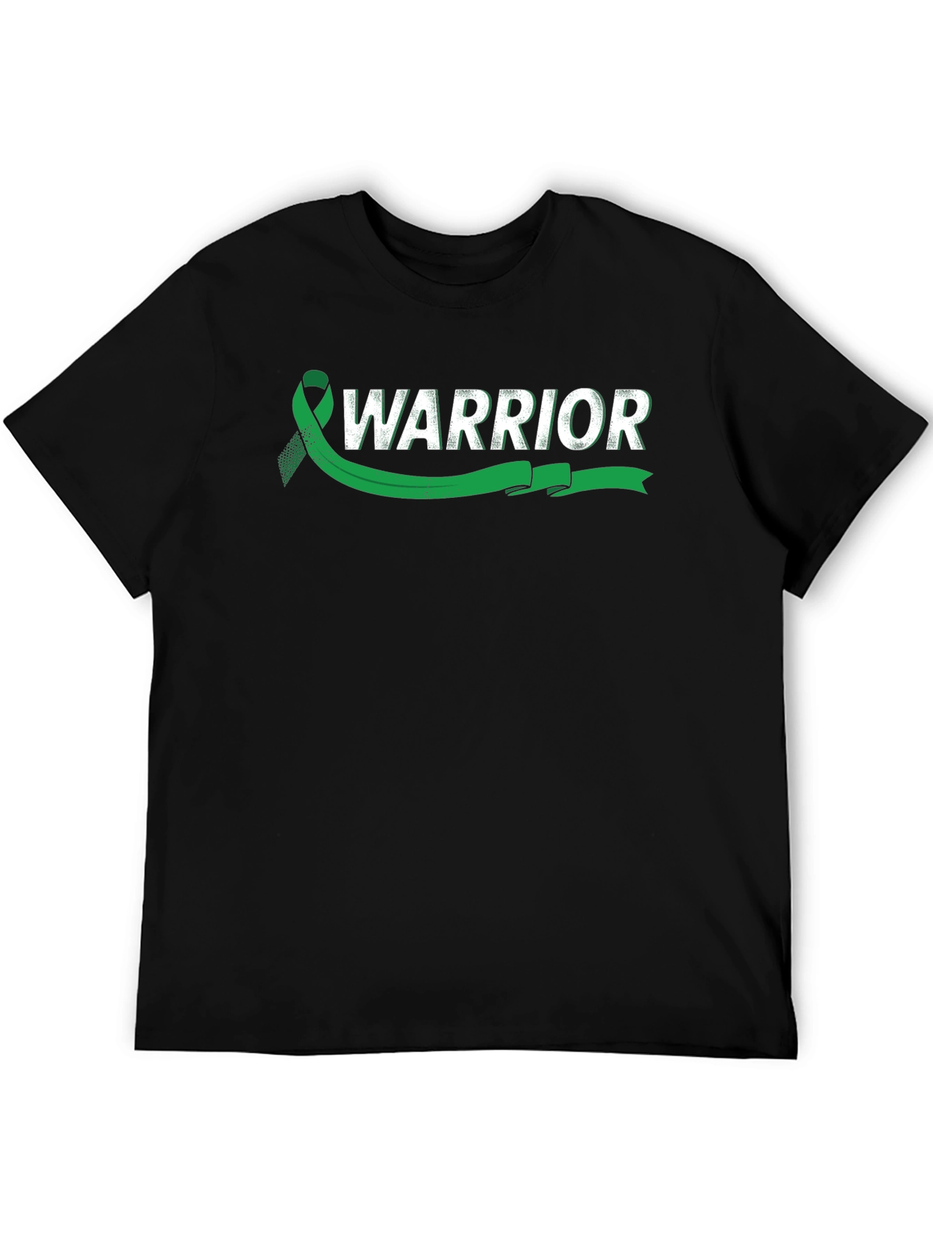 Warrior Ribbon Awareness T-Shirt - Black