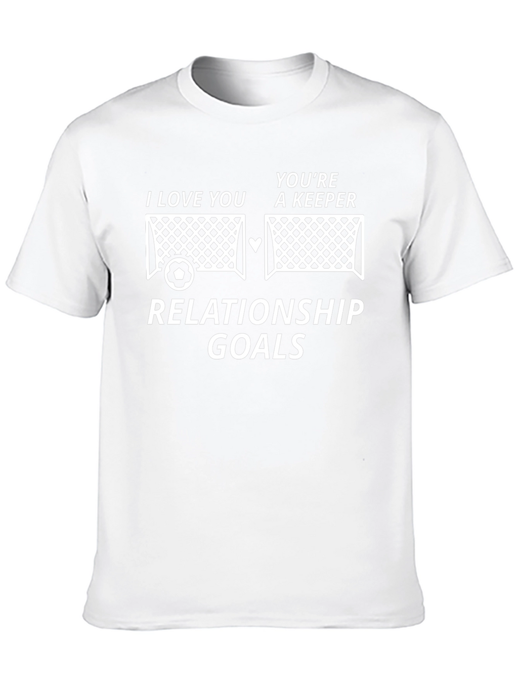 Relationship Goals Soccer Goalie T-Shirt