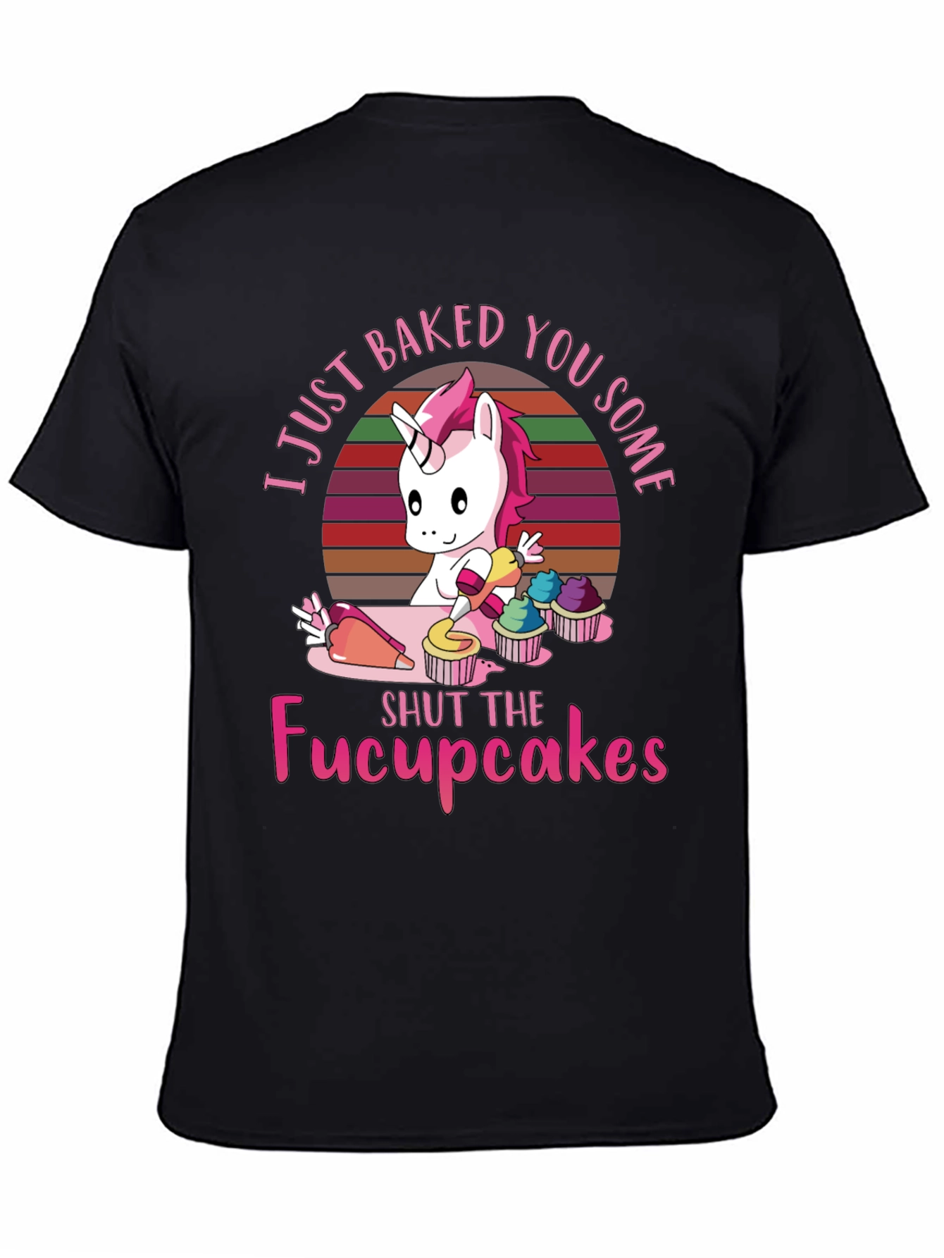 Unicorn Cupcakes T-Shirt - Funny Graphic Tee
