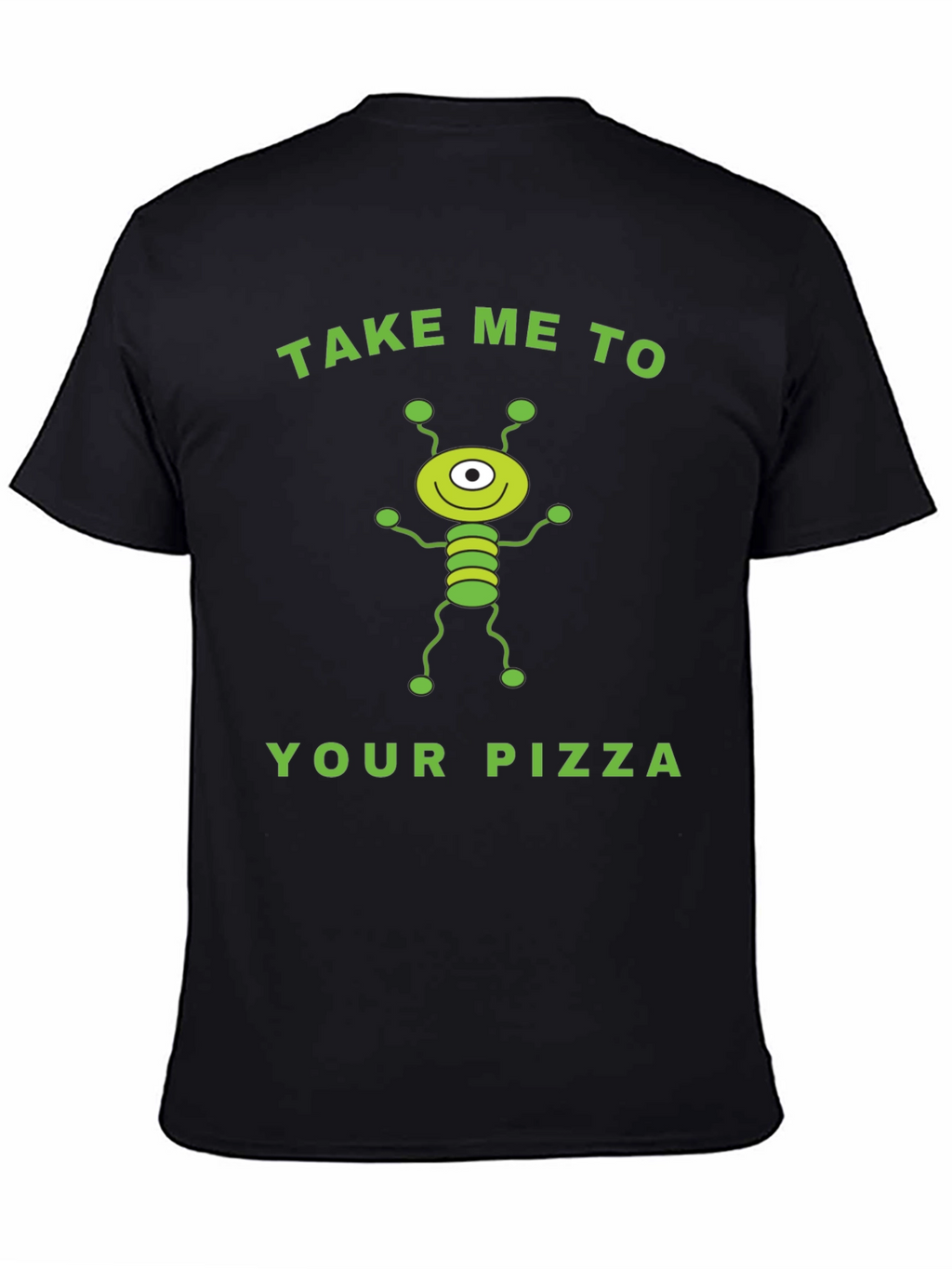 Alien Pizza Graphic Tee - Fun & Unique!
