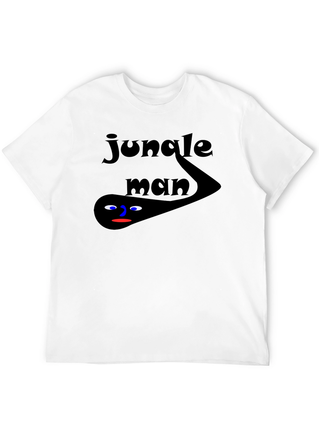 Jungle Man Black Graphic Tee