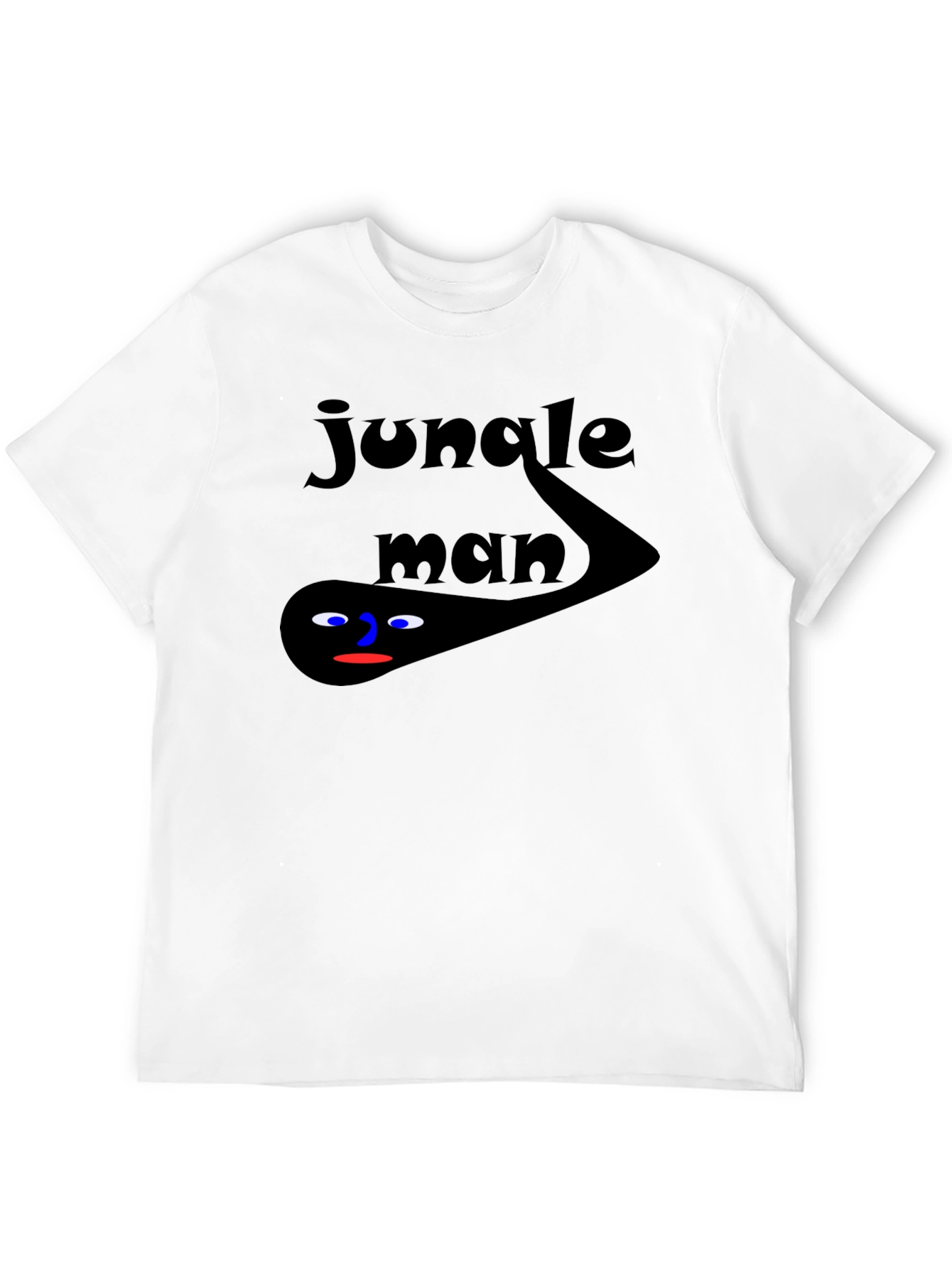 Jungle Man Black Graphic Tee