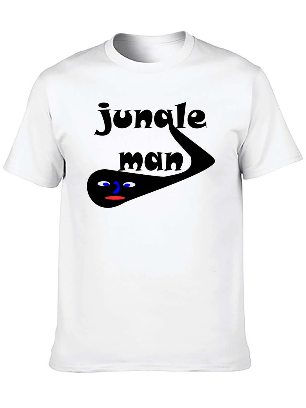 Jungle Man Black Graphic Tee