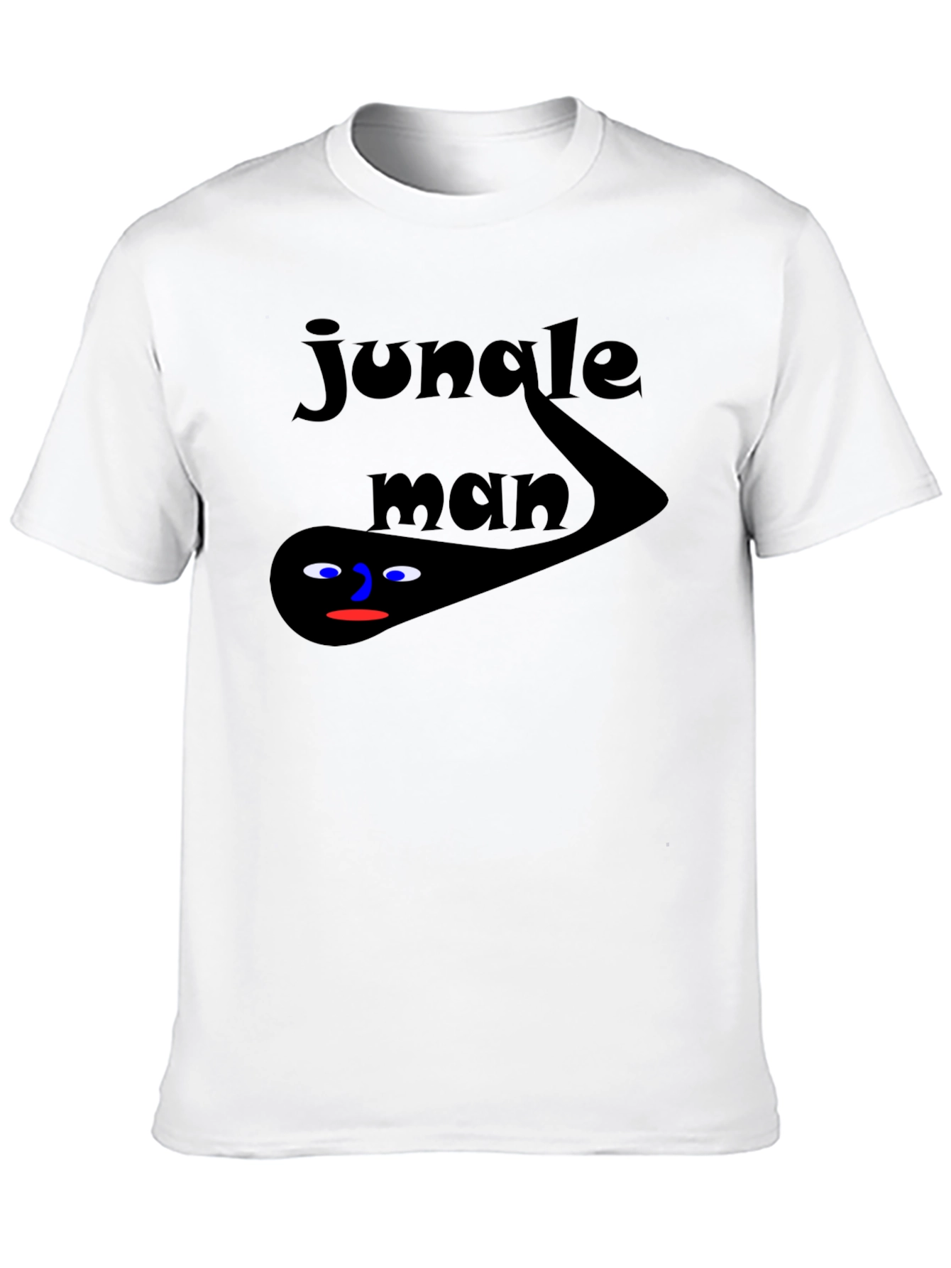 Jungle Man Black Graphic Tee