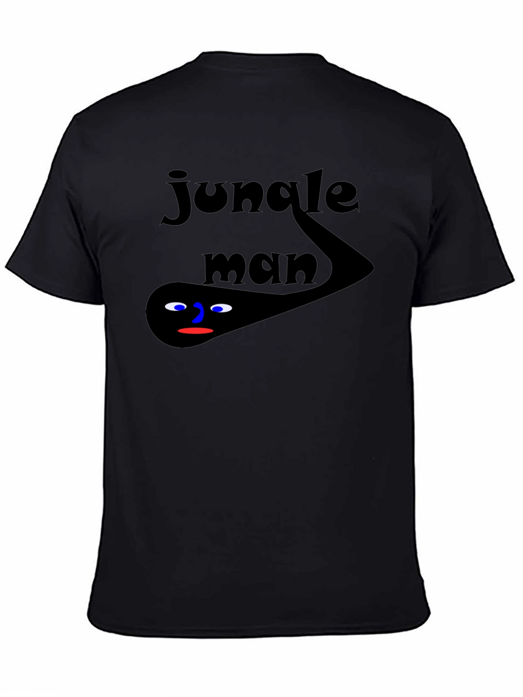 Jungle Man Black Graphic Tee