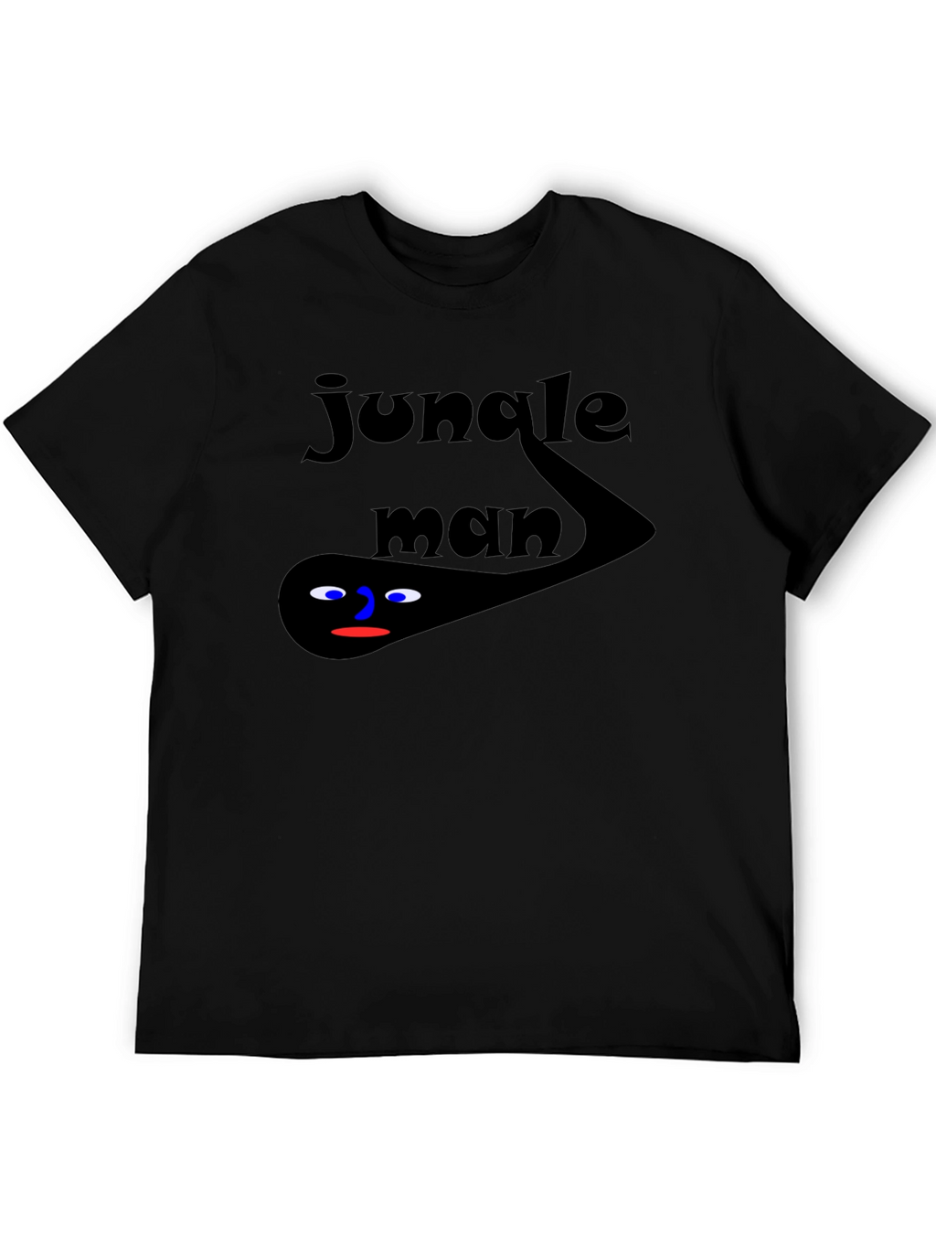 Jungle Man Black Graphic Tee