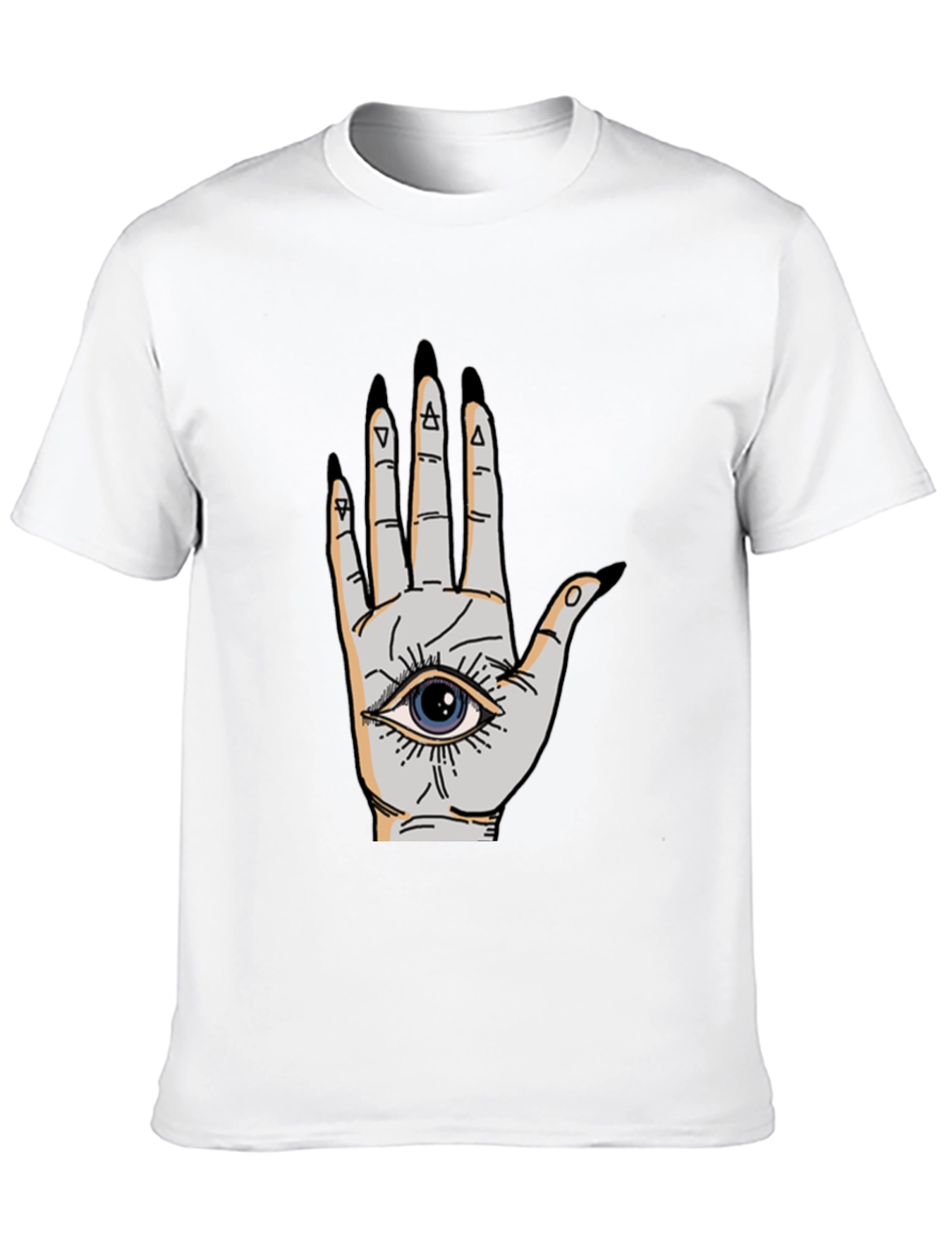Mystic Hand Graphic Tee - Unisex Black T-Shirt