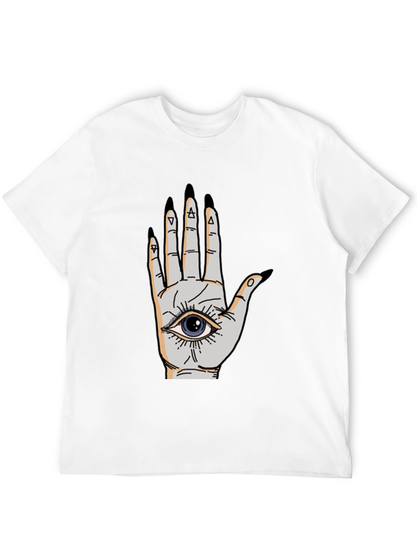 Mystic Hand Graphic Tee - Unisex Black T-Shirt