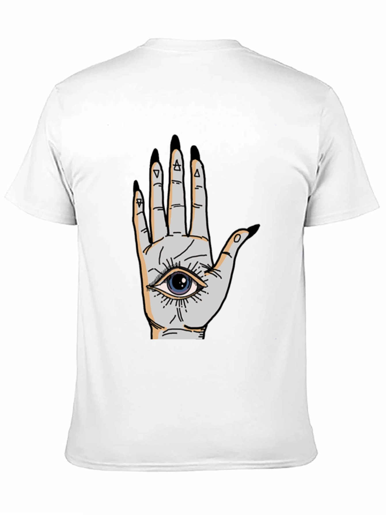 Mystic Hand Graphic Tee - Unisex Black T-Shirt