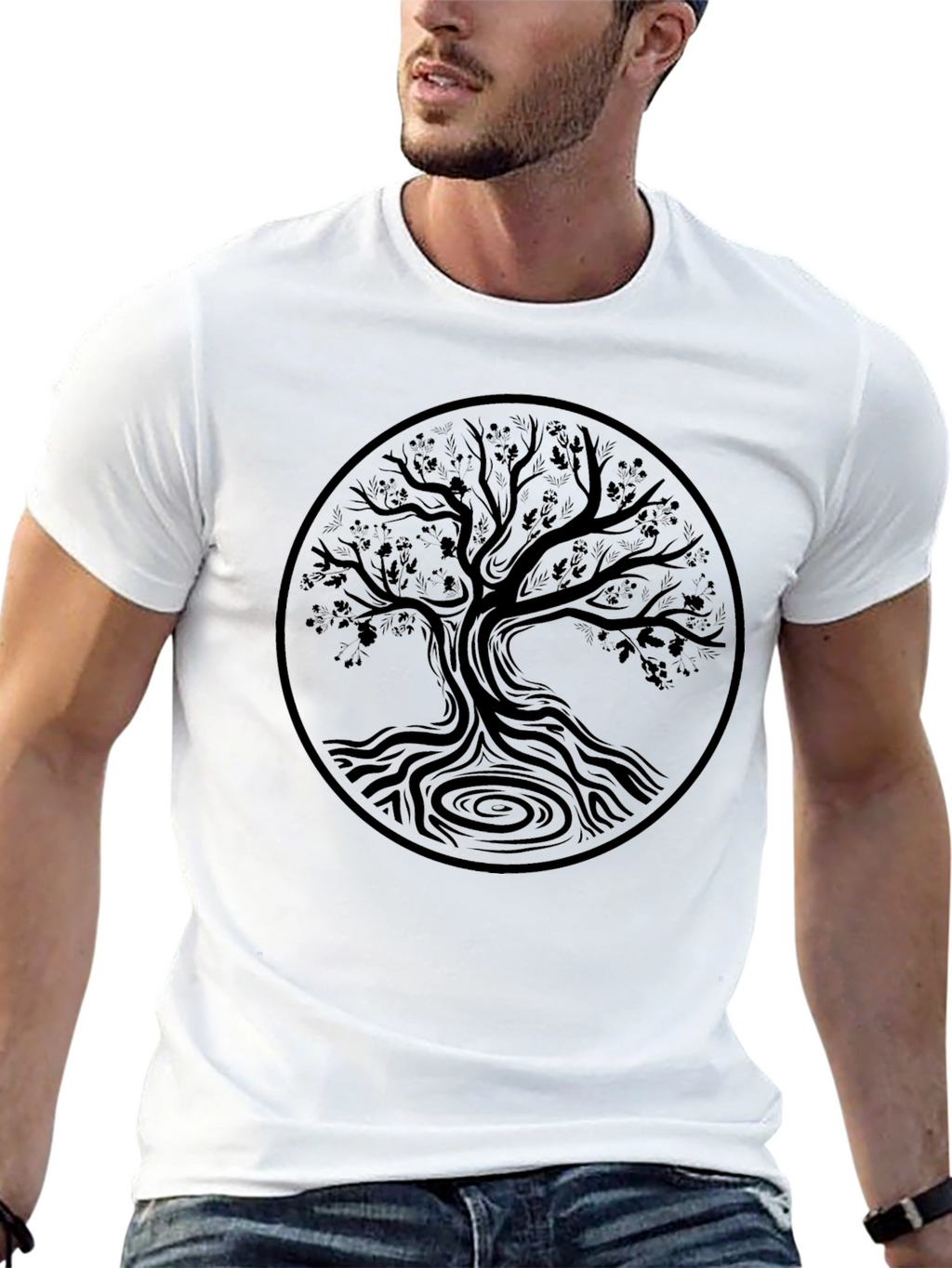 Black Tree of Life Graphic Tee