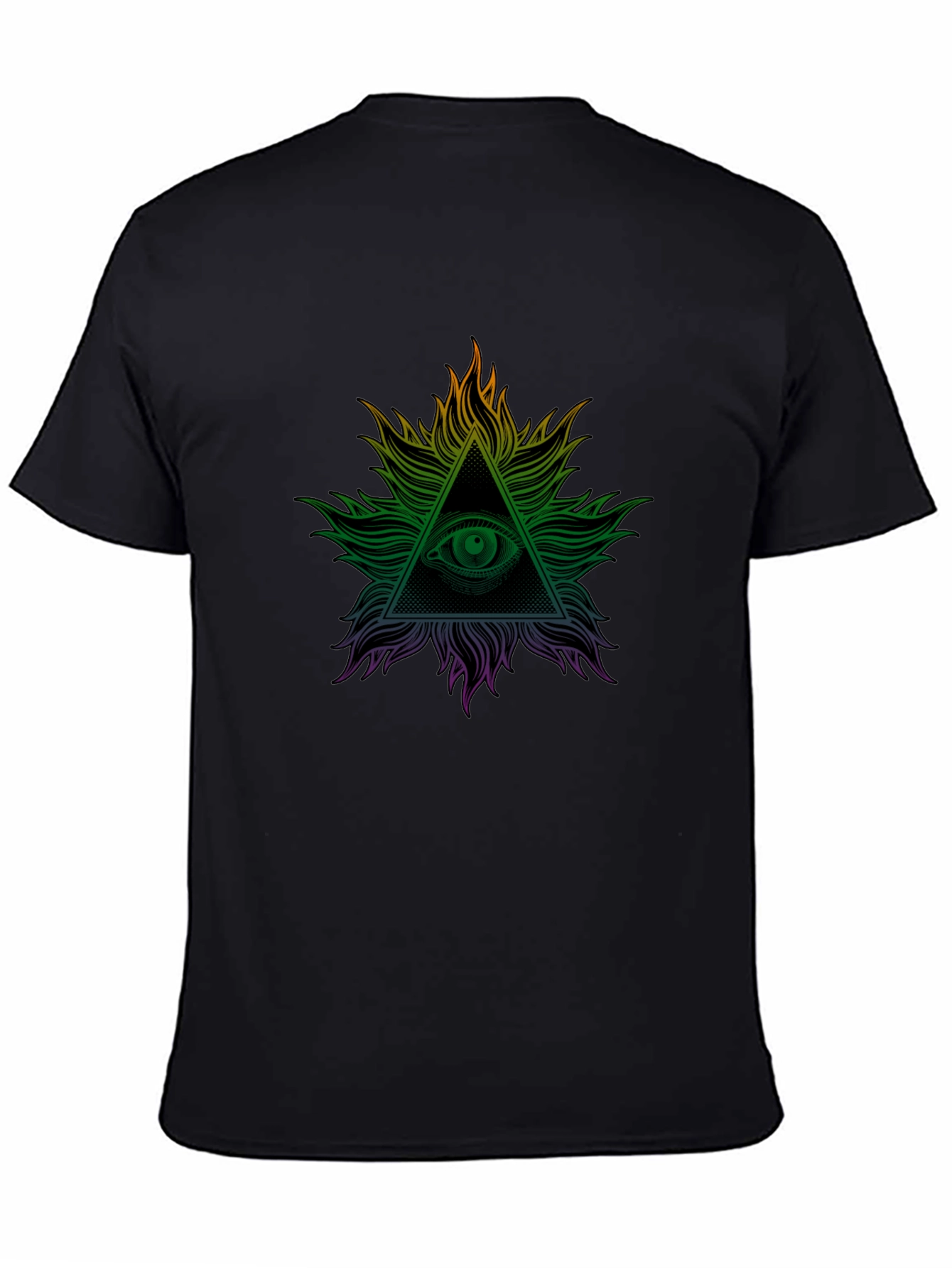 All Seeing Eye Graphic Tee - Illuminati Design