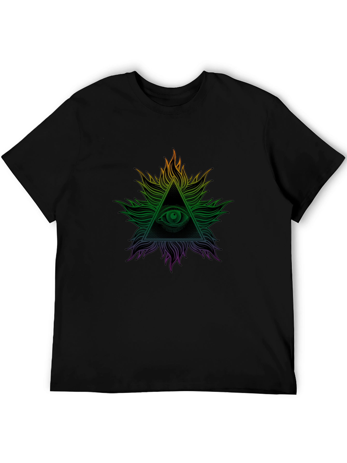 All Seeing Eye Graphic Tee - Illuminati Design