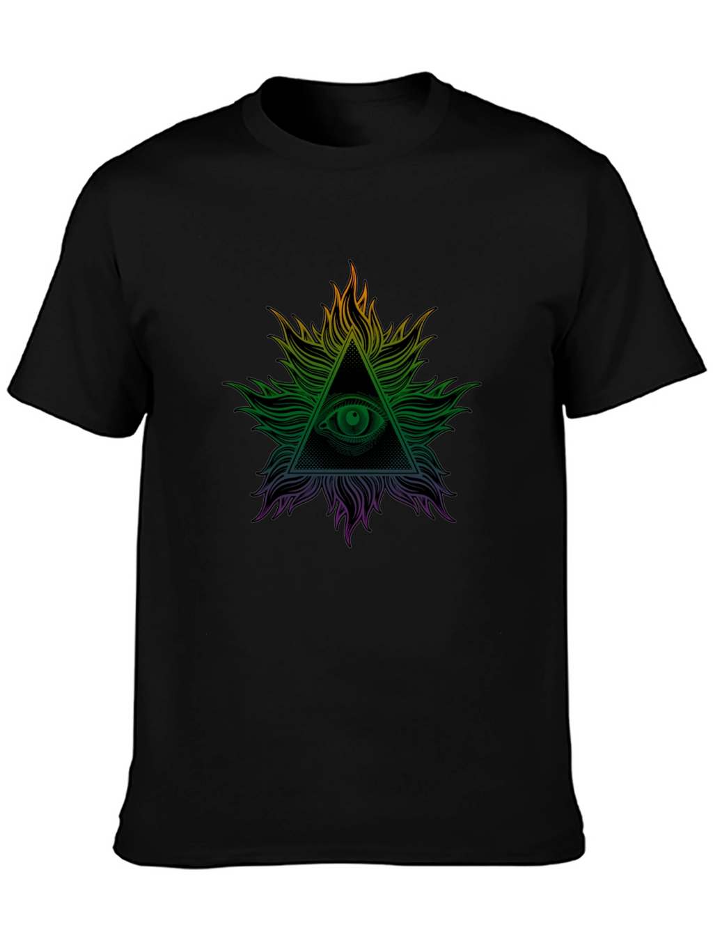All Seeing Eye Graphic Tee - Illuminati Design