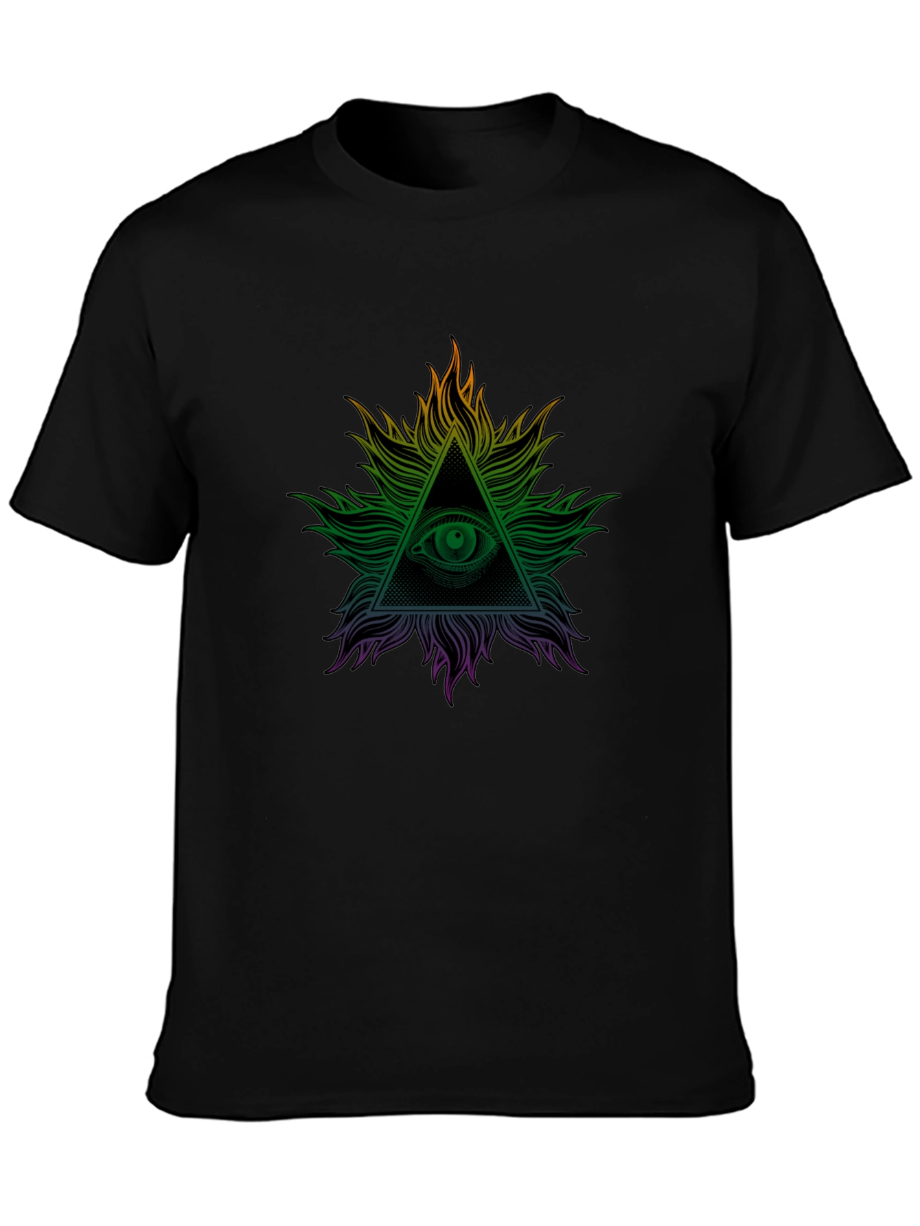 All Seeing Eye Graphic Tee - Illuminati Design