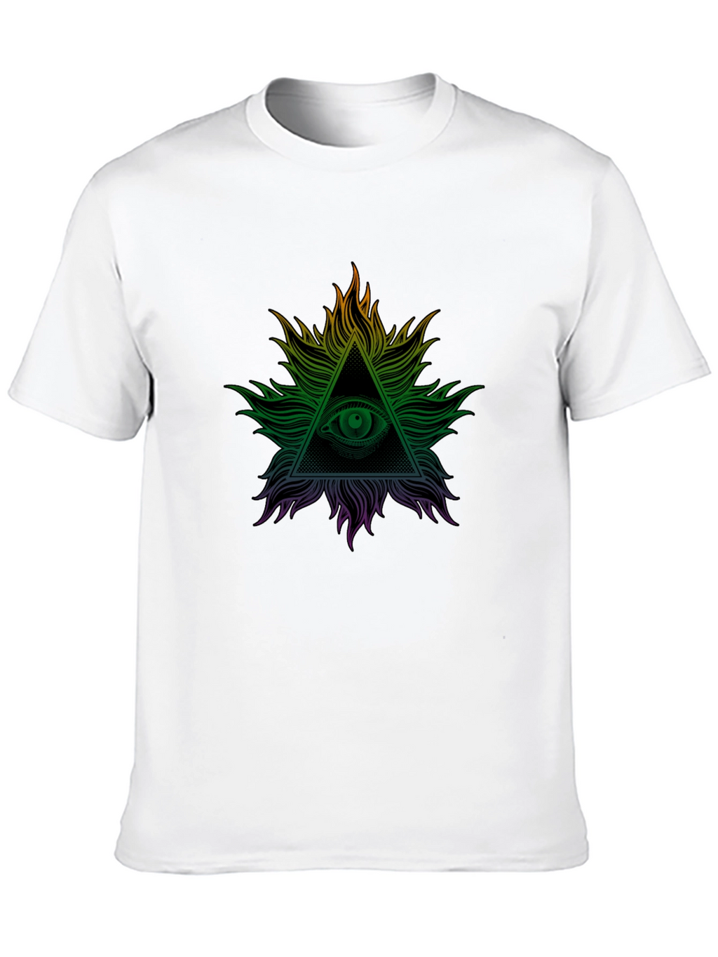 All Seeing Eye Graphic Tee - Illuminati Design