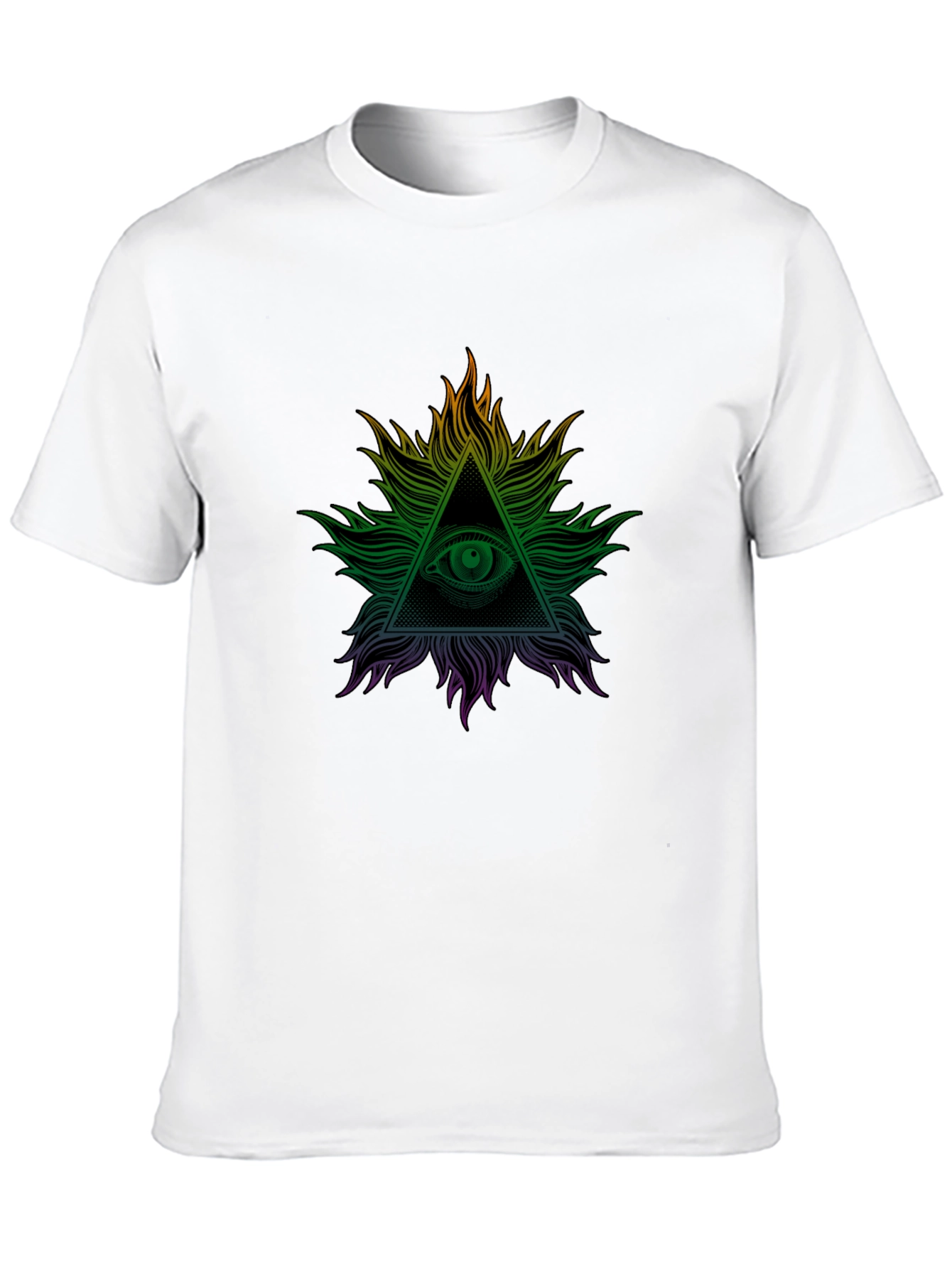 All Seeing Eye Graphic Tee - Illuminati Design