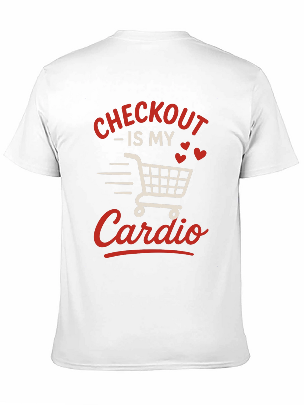 Checkout Is My Cardio Black Graphic Tee