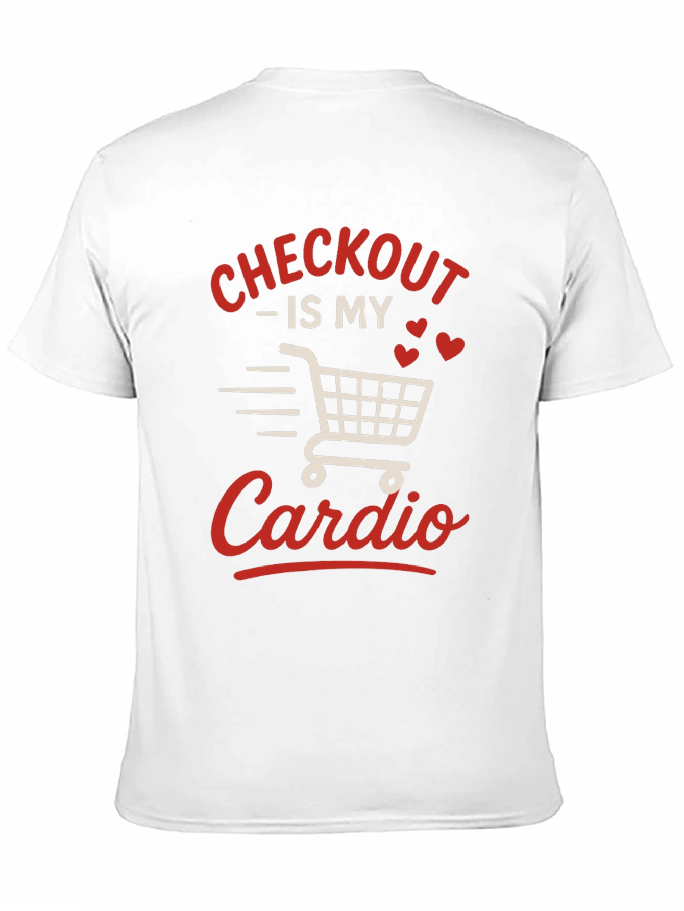 Checkout Is My Cardio Black Graphic Tee
