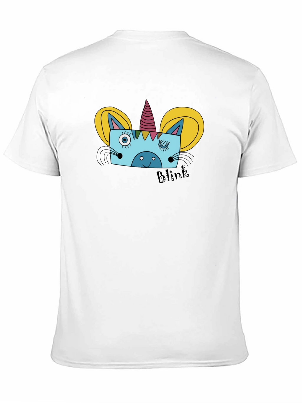 Unicorn Graphic T-Shirt Funny Blink Tee