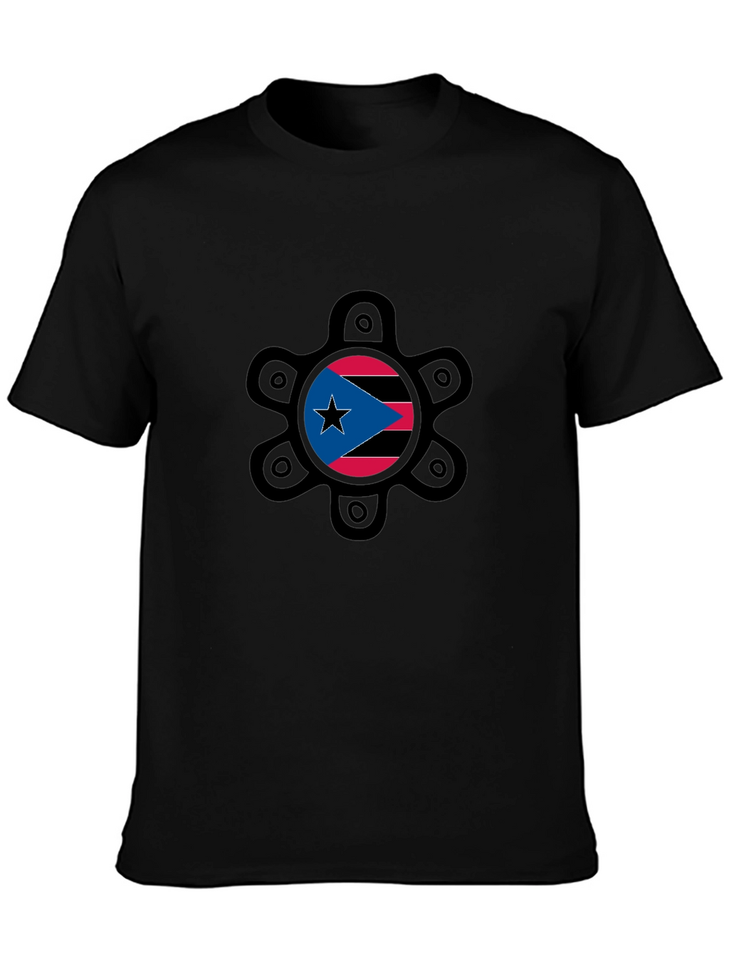 Puerto Rico Flag Graphic Tee - Boricua Pride